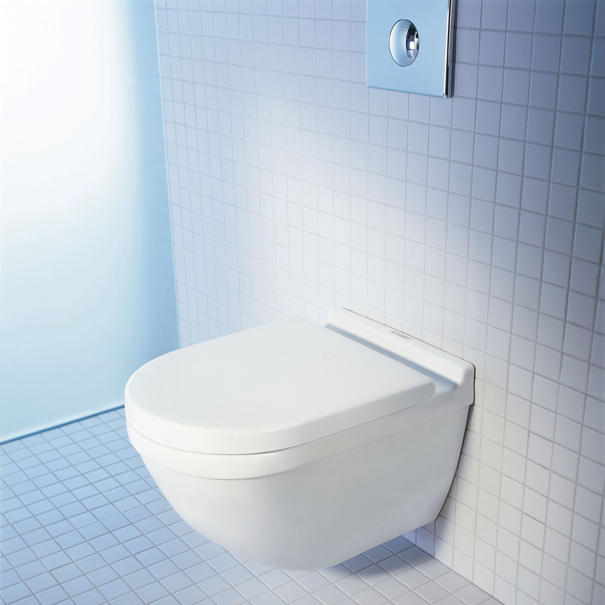 Vegghengt Toalett Duravit Starck 3 Rimless med Toalettsete
