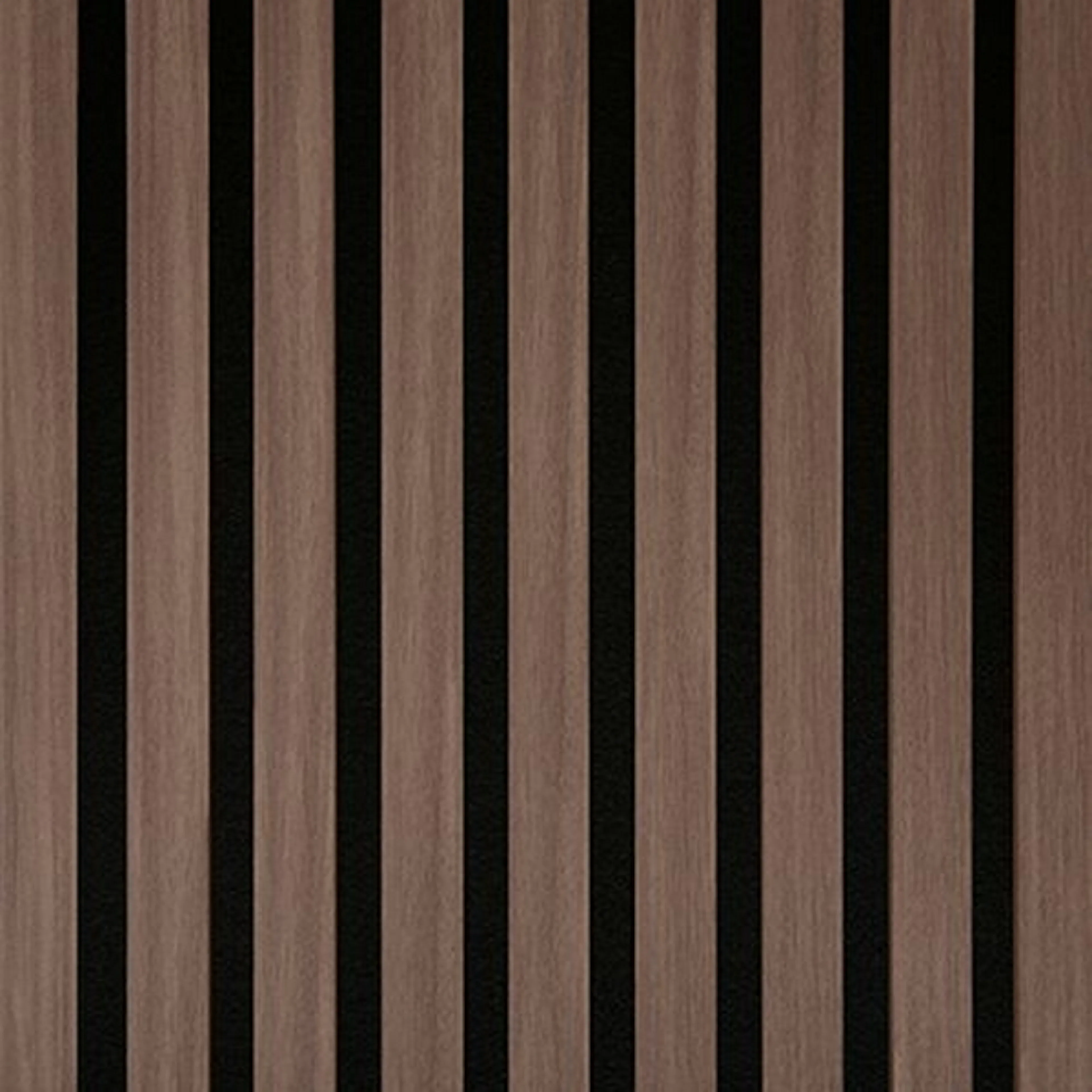 UNIKA 25 Akustikpanel 2,44m - walnut Variant: Valnøtt, Lengde: 2440 mm, Bredde: 605 mm