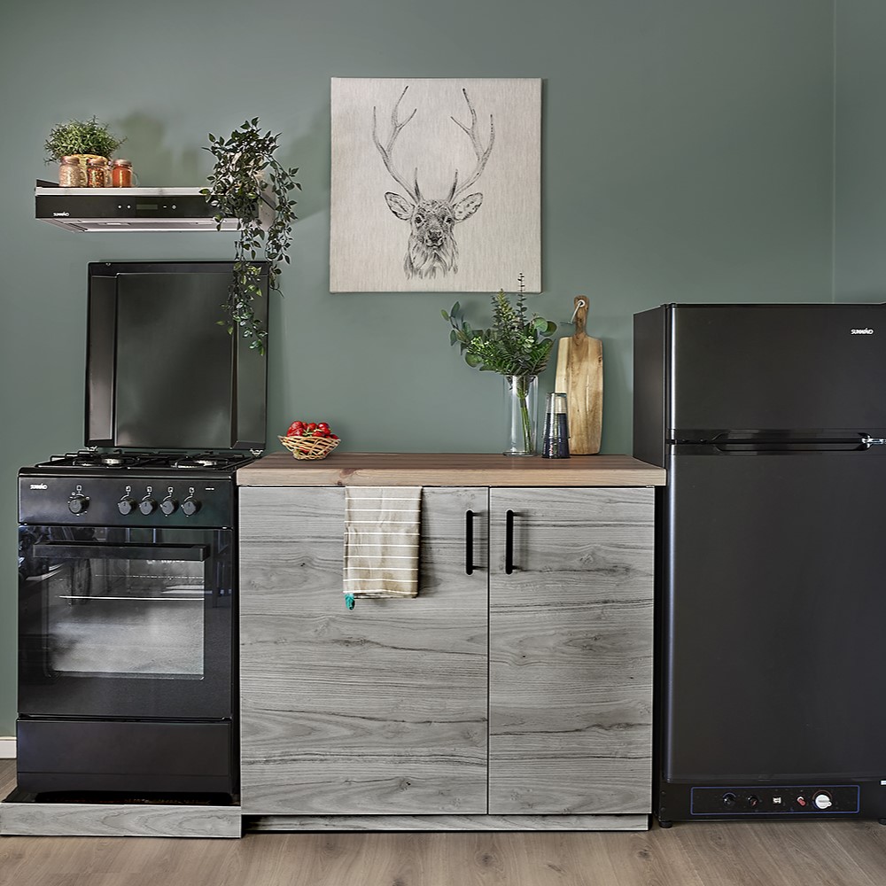 Gasskomfyr Sunwind Chef 50 Svart