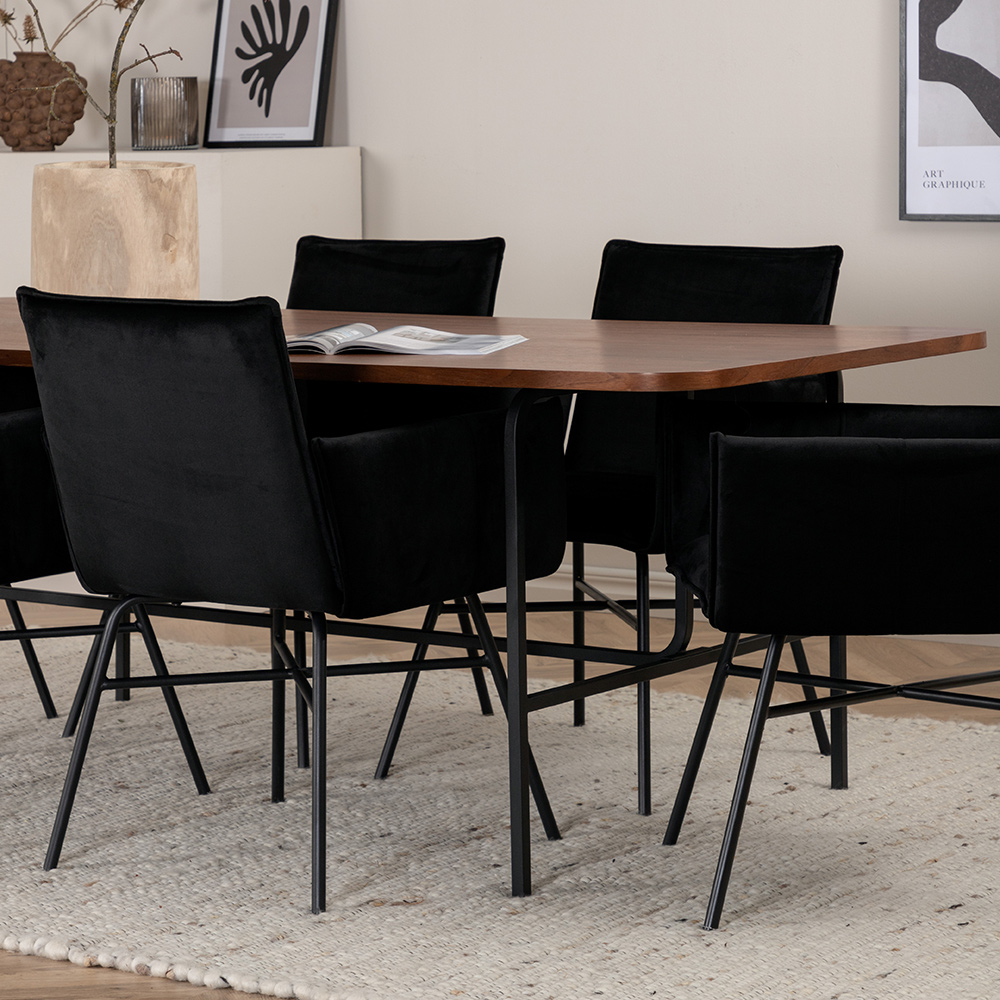 Spisegruppe Venture Home Chicago Spisebord og Annika Spisestol