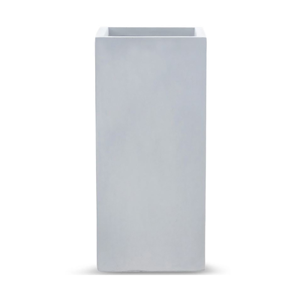 Krukke Lyfco Firkantet Høy Lysgrå