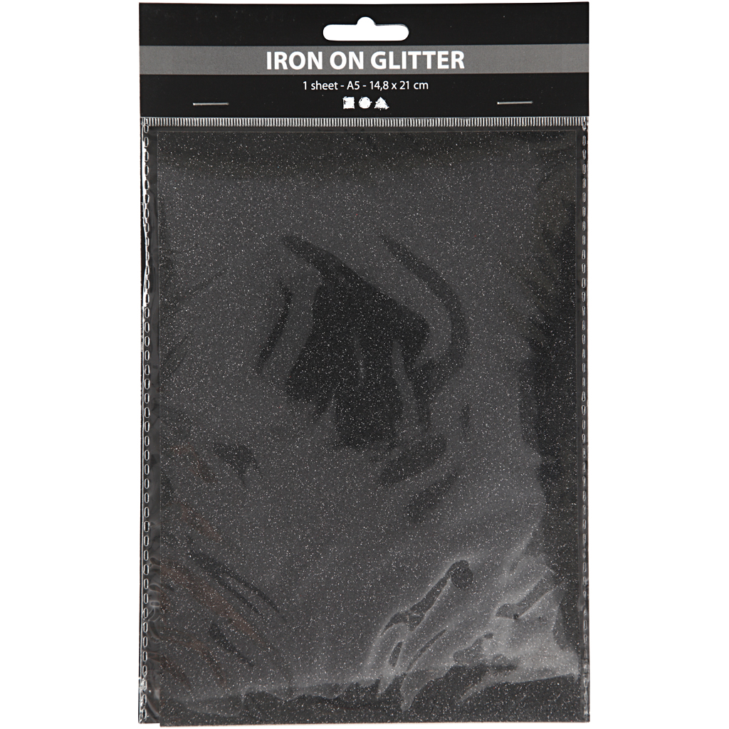 Strykestoff Creativ Company Glitter 148X210 mm