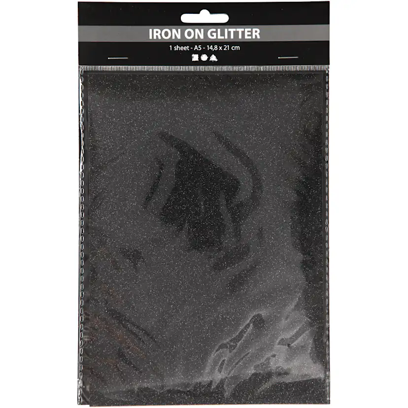 Strykestoff Creativ Company Glitter 148X210 mm
