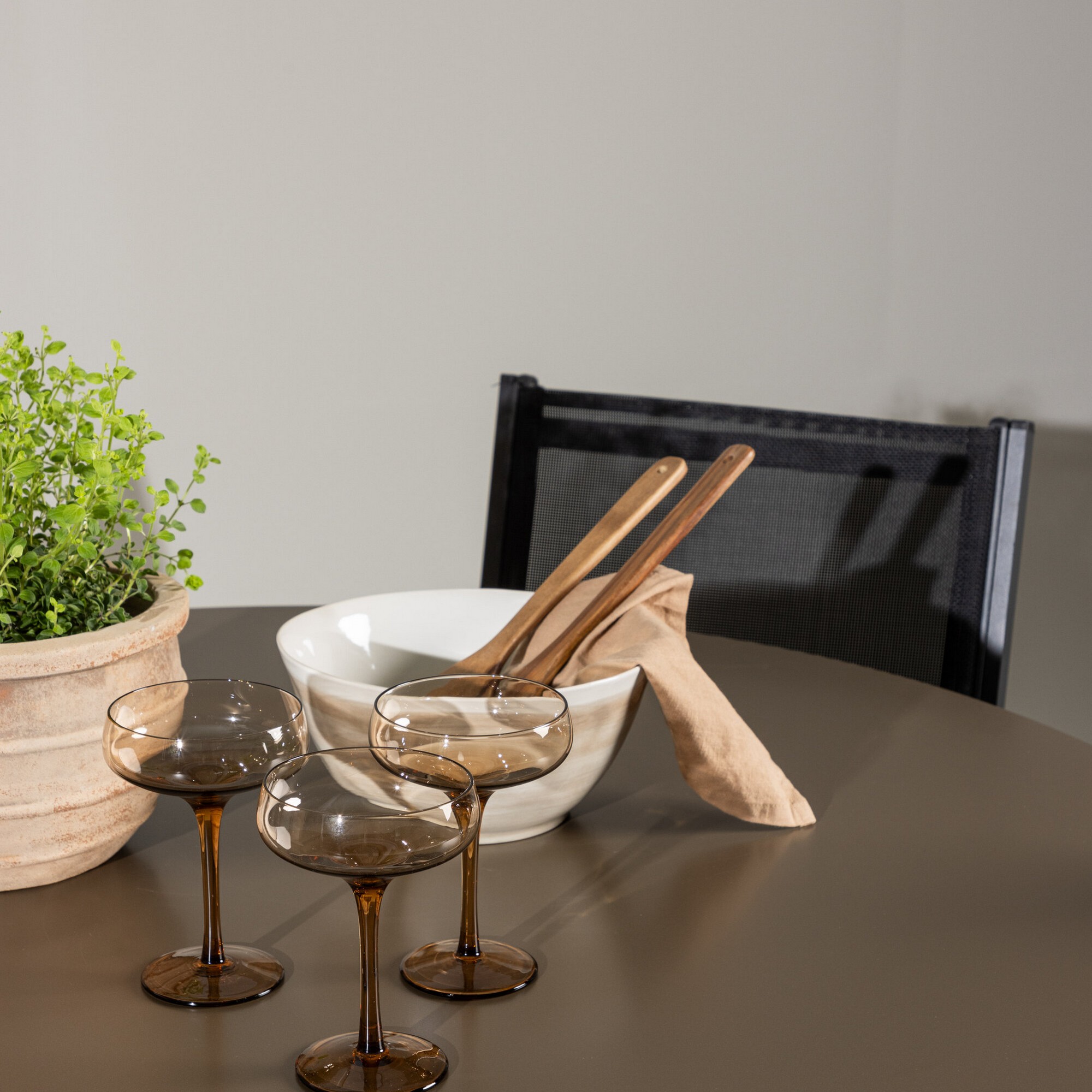 Hagegruppe Venture Home Santa Fe med 4 Copacabana Stoler