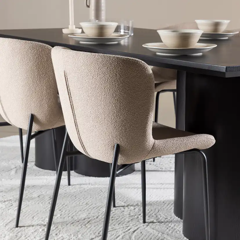Spisegruppe Venture Home Olivia 210 med 6 stk Modesto Stoler