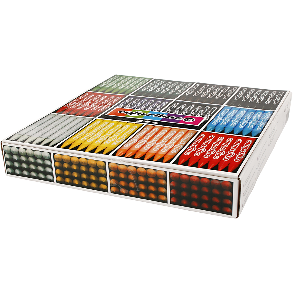 Fargekritt Creativ Company Colortime Ass Farger 1 Pakke