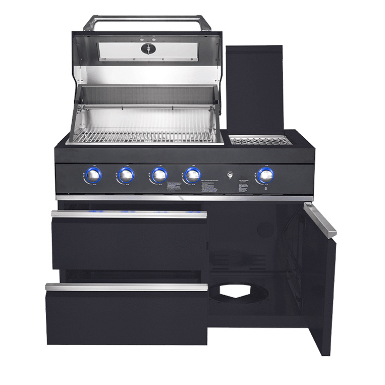 Frittstående Utekjøkken Myoutdoorkitchen Pure Compact Black