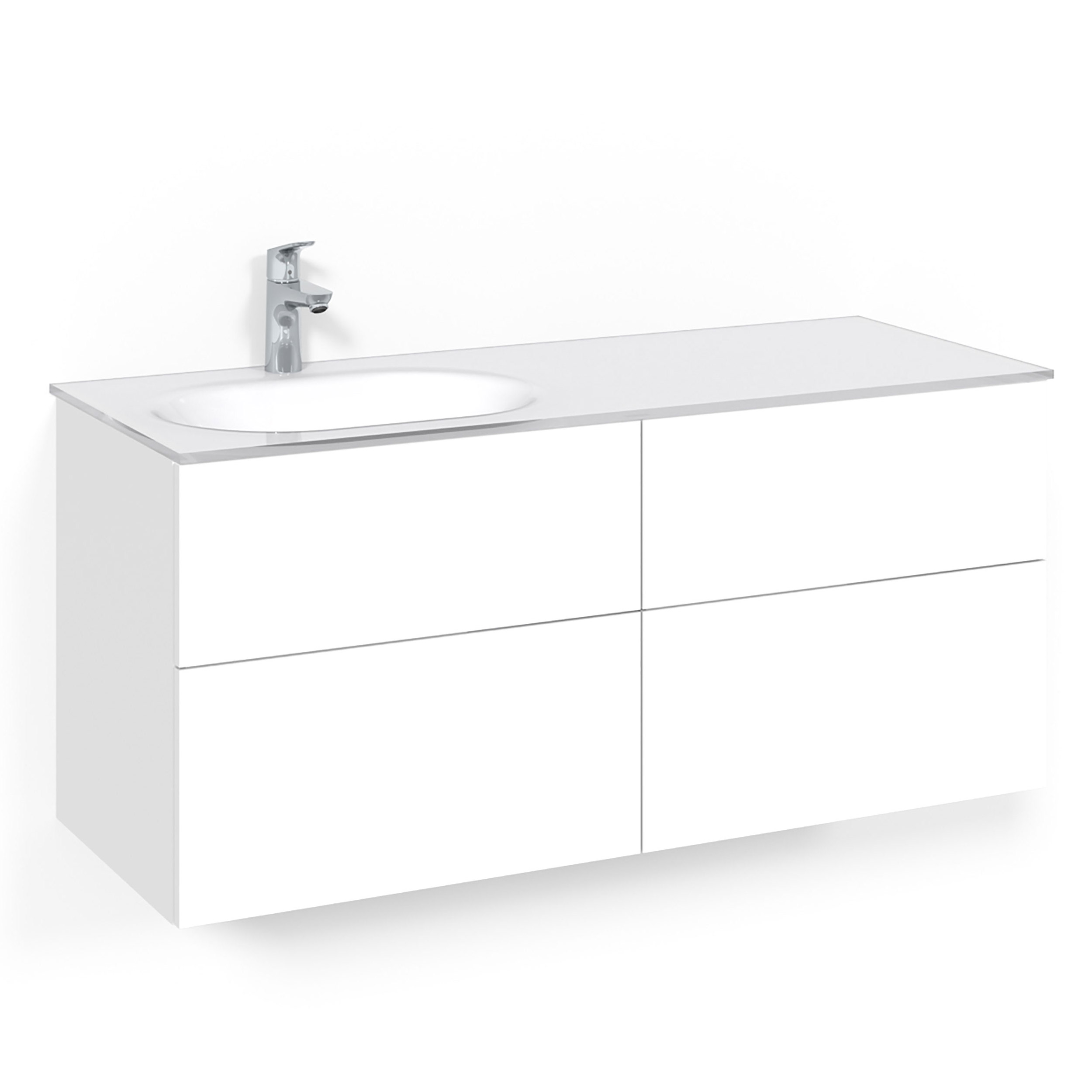 Servantskap Macro Design Crown Push Open med Glasservant