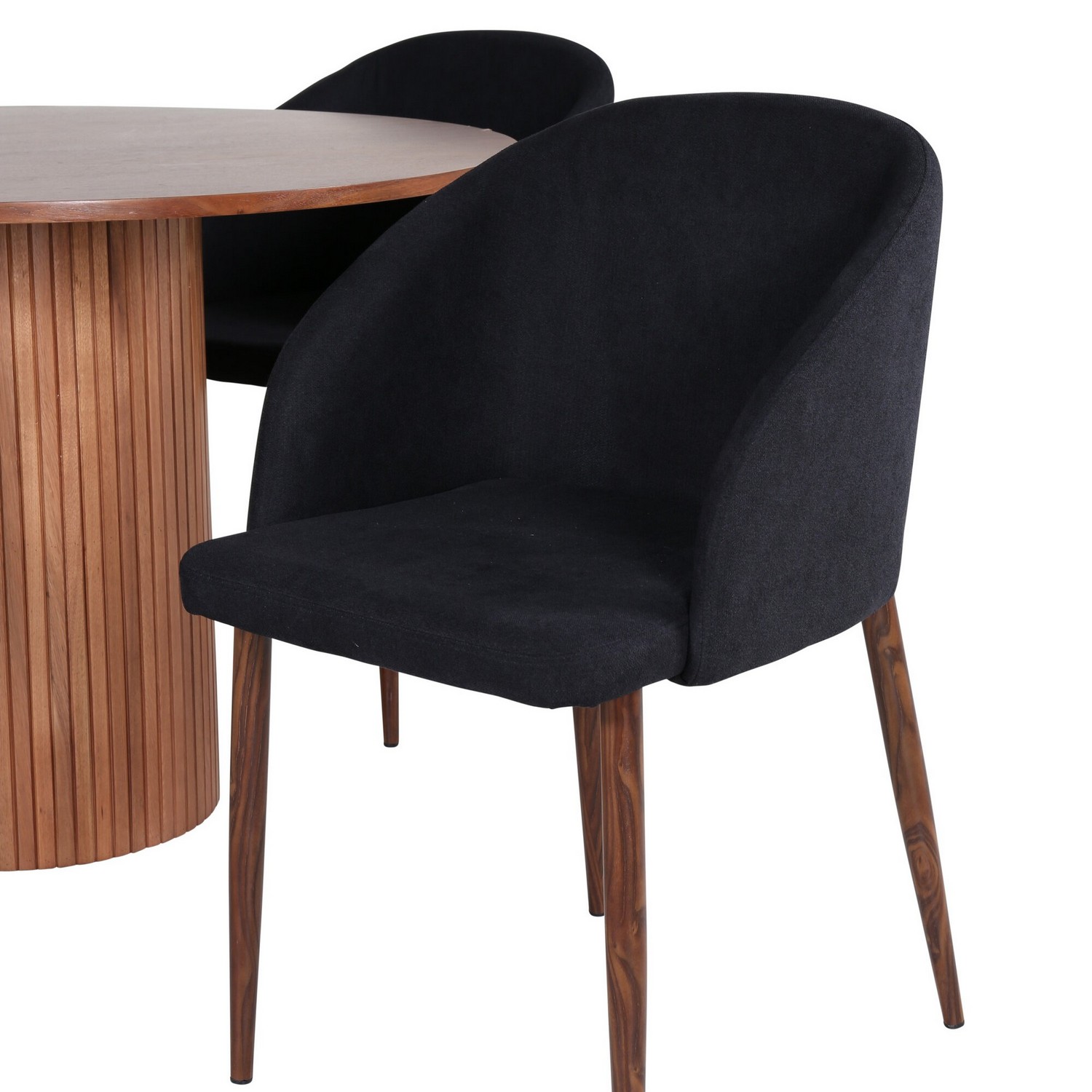 Spisegruppe Venture Home med Bianca Spisebord og 4 Archie Spisestoler
