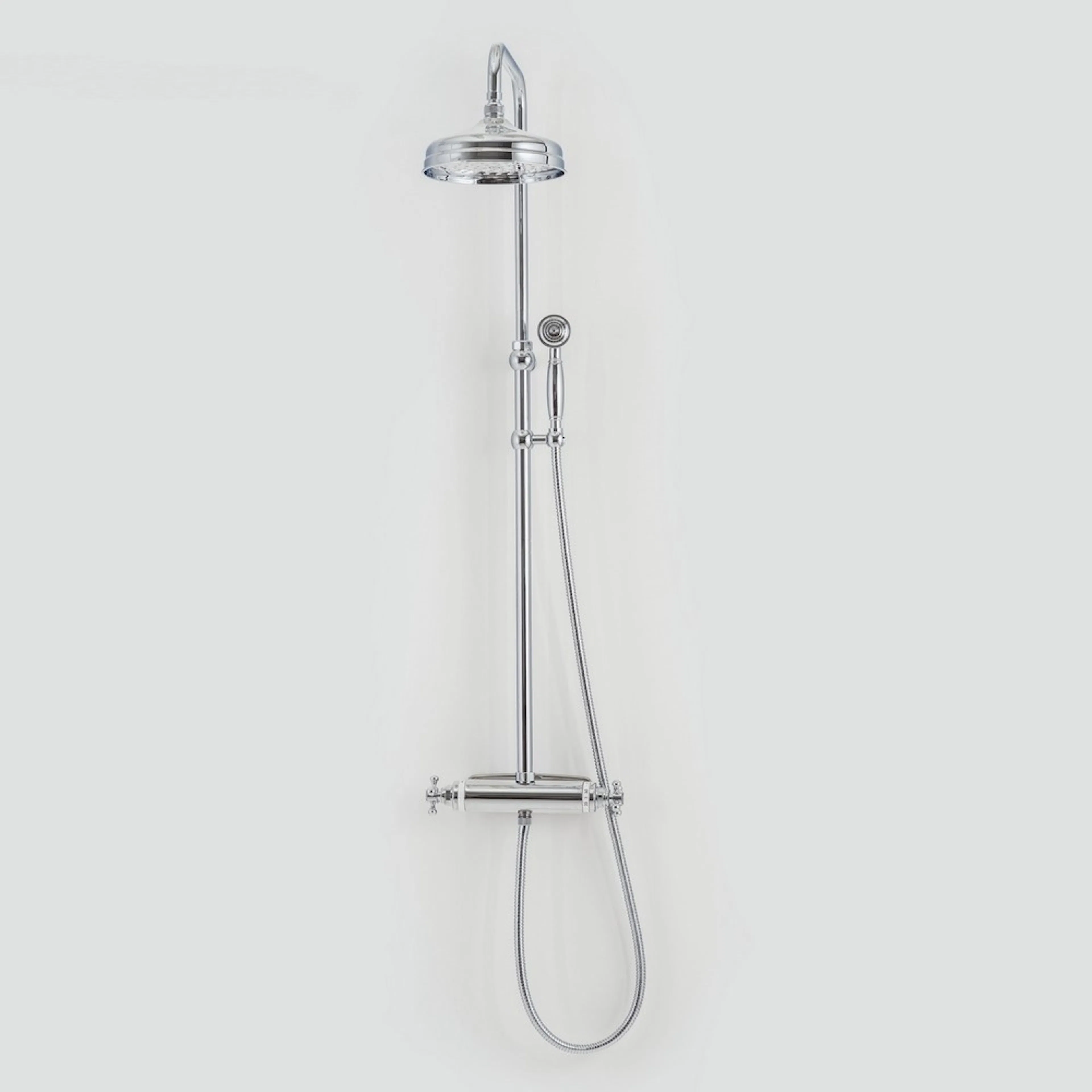Lady Takduschset med Ladymix termostatblandare 160 c/c, Krom Krom, 160 cc , Med Termostatblandare