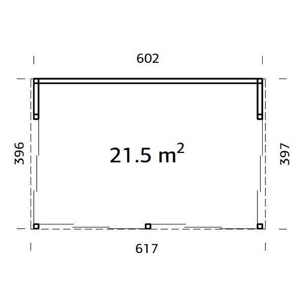 Hagestue Palmako Nova 21,5 m2