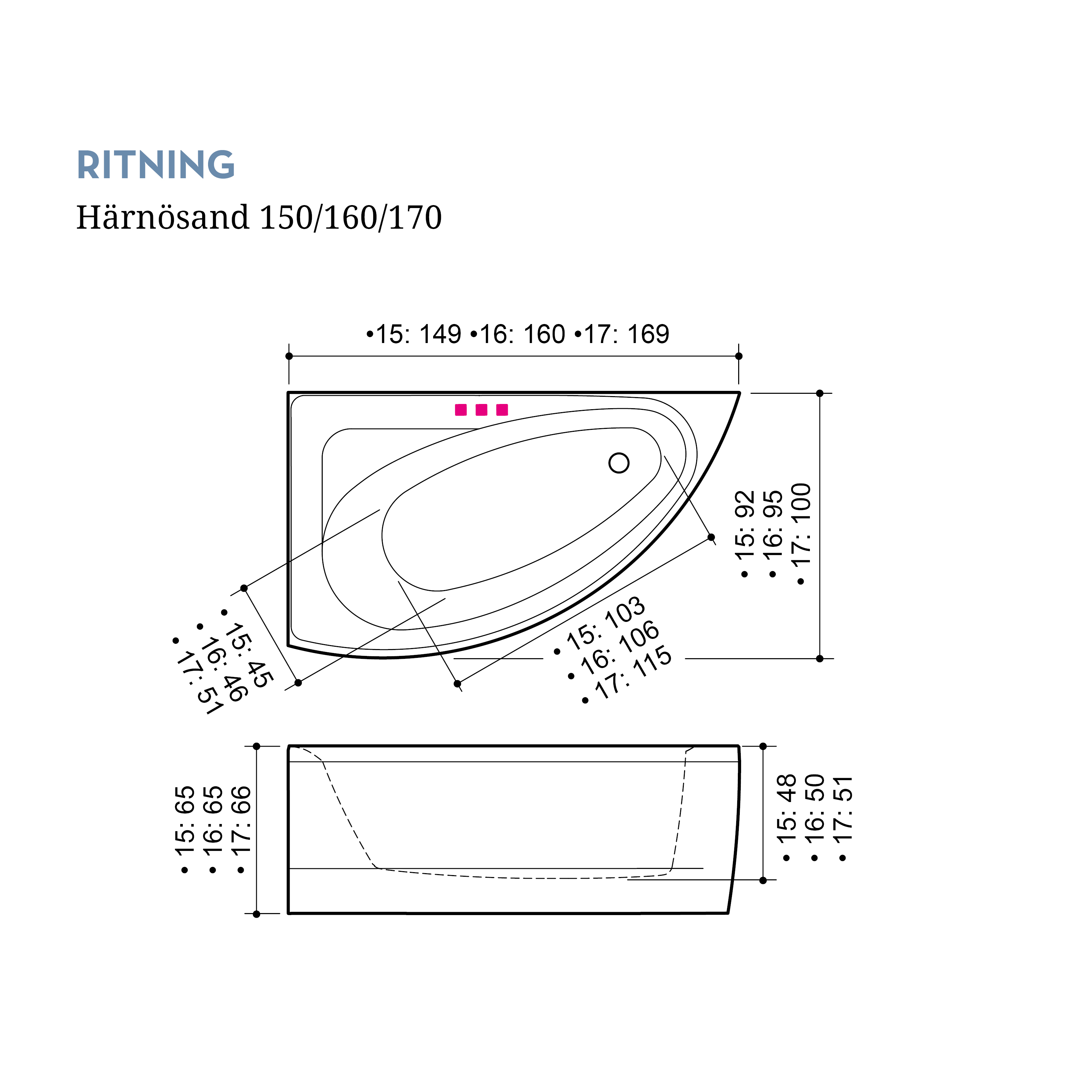 Bubbelbadkar Swebad Härnösand