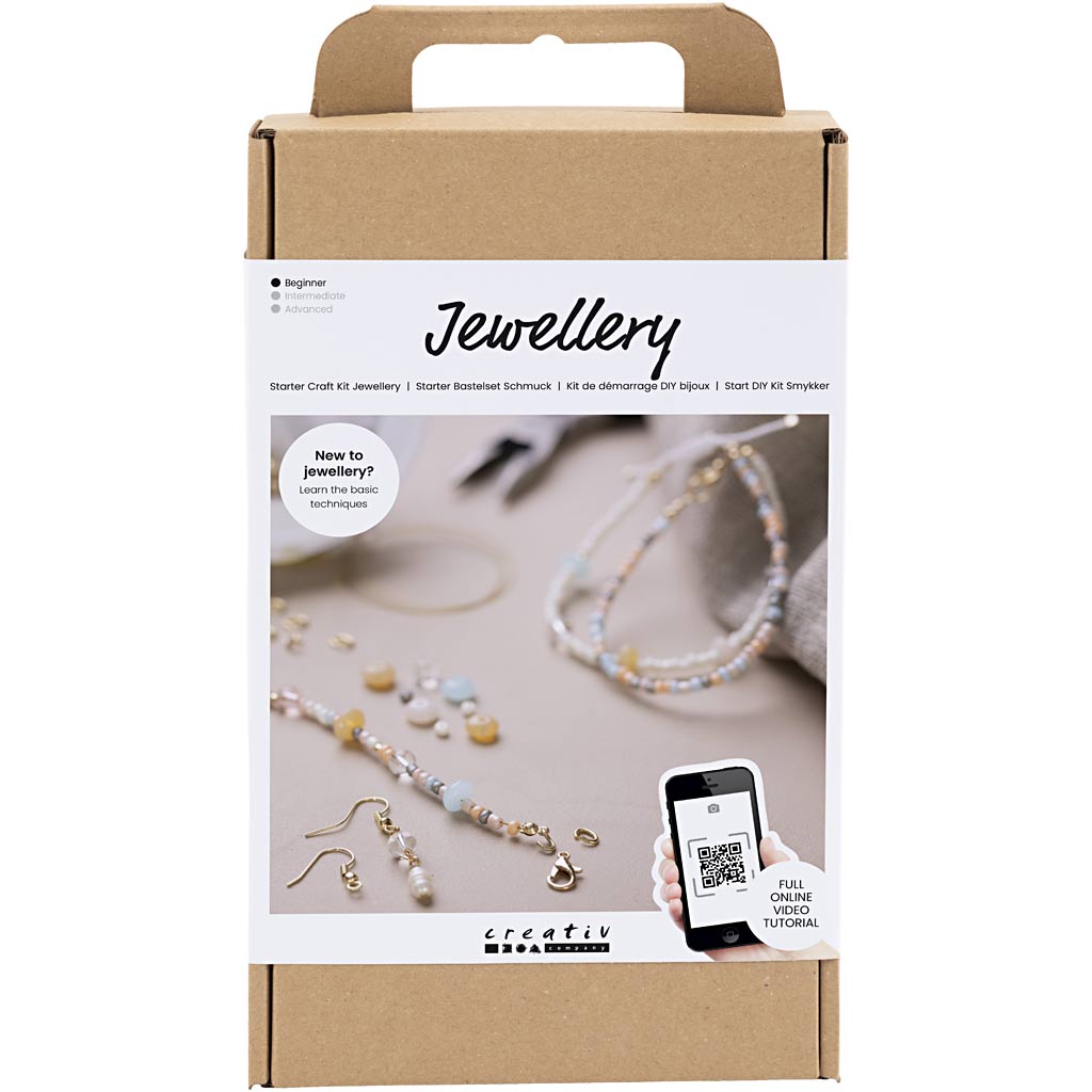 Smykker Creativ Company Start DIY Kit Klassiske perler