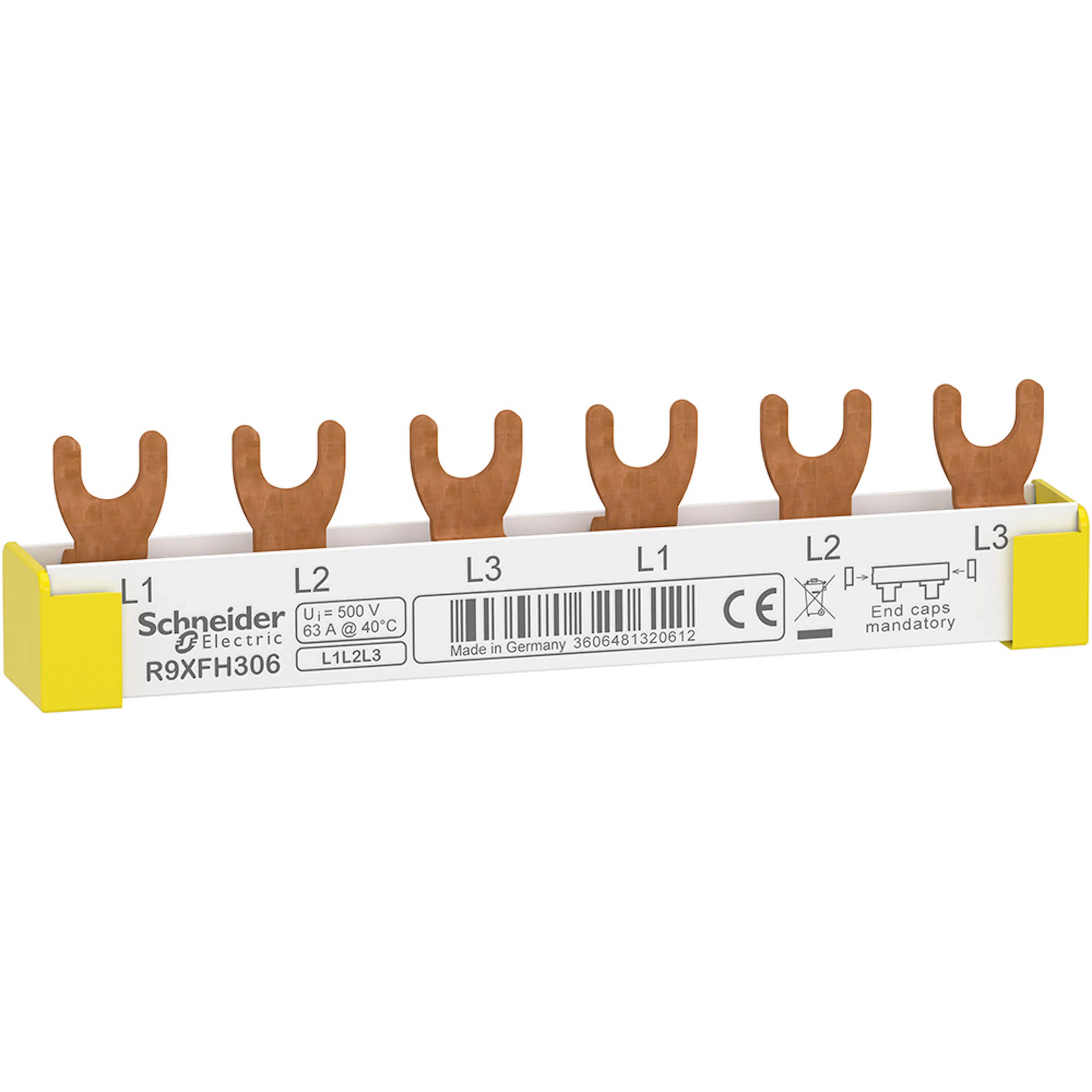 Skinnesystem Schneider Electric Resi9