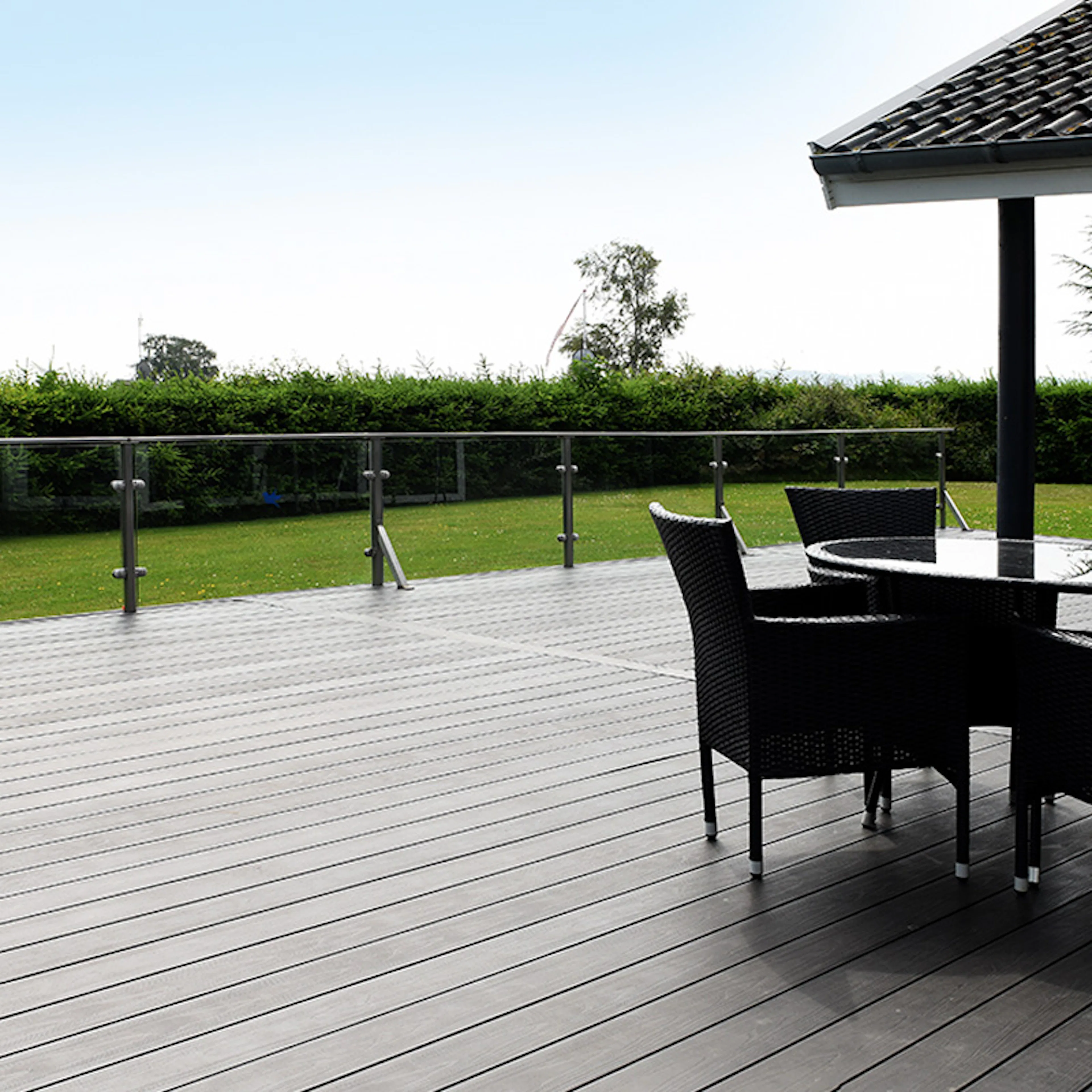 Veranda og terrasse