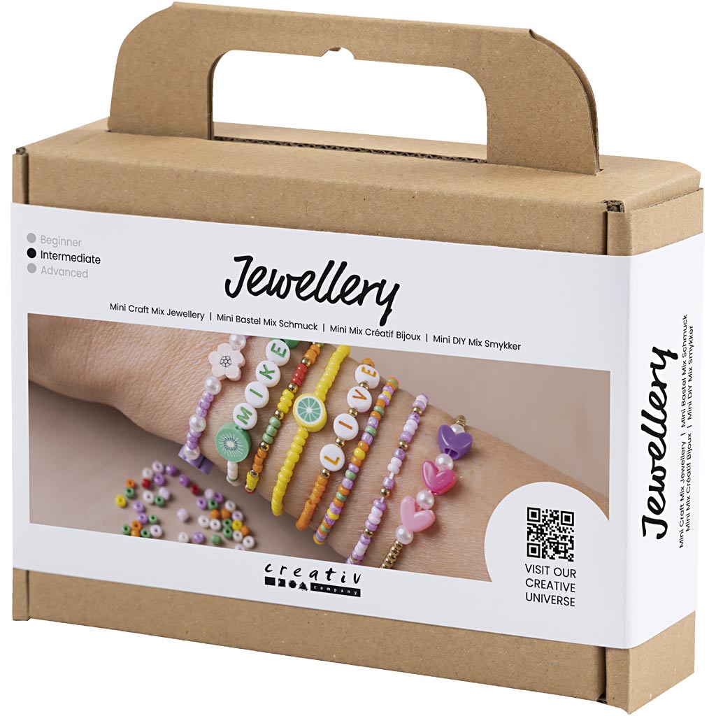 Smykker Creativ Company Mini DIY Mix Fargesterke armbånd