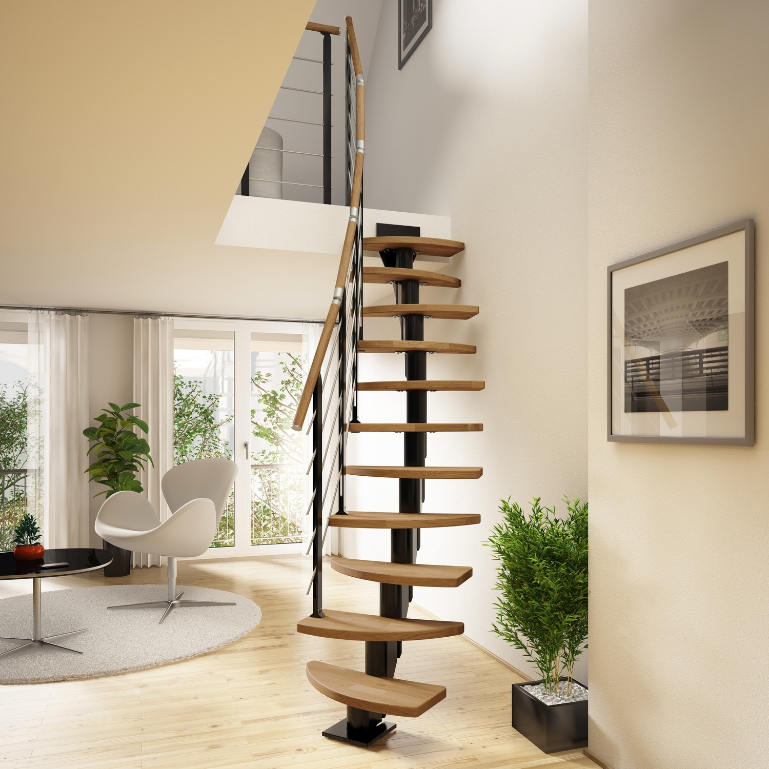 Plassbesparende Trapp Dolle Berlin Eik Oljet Design