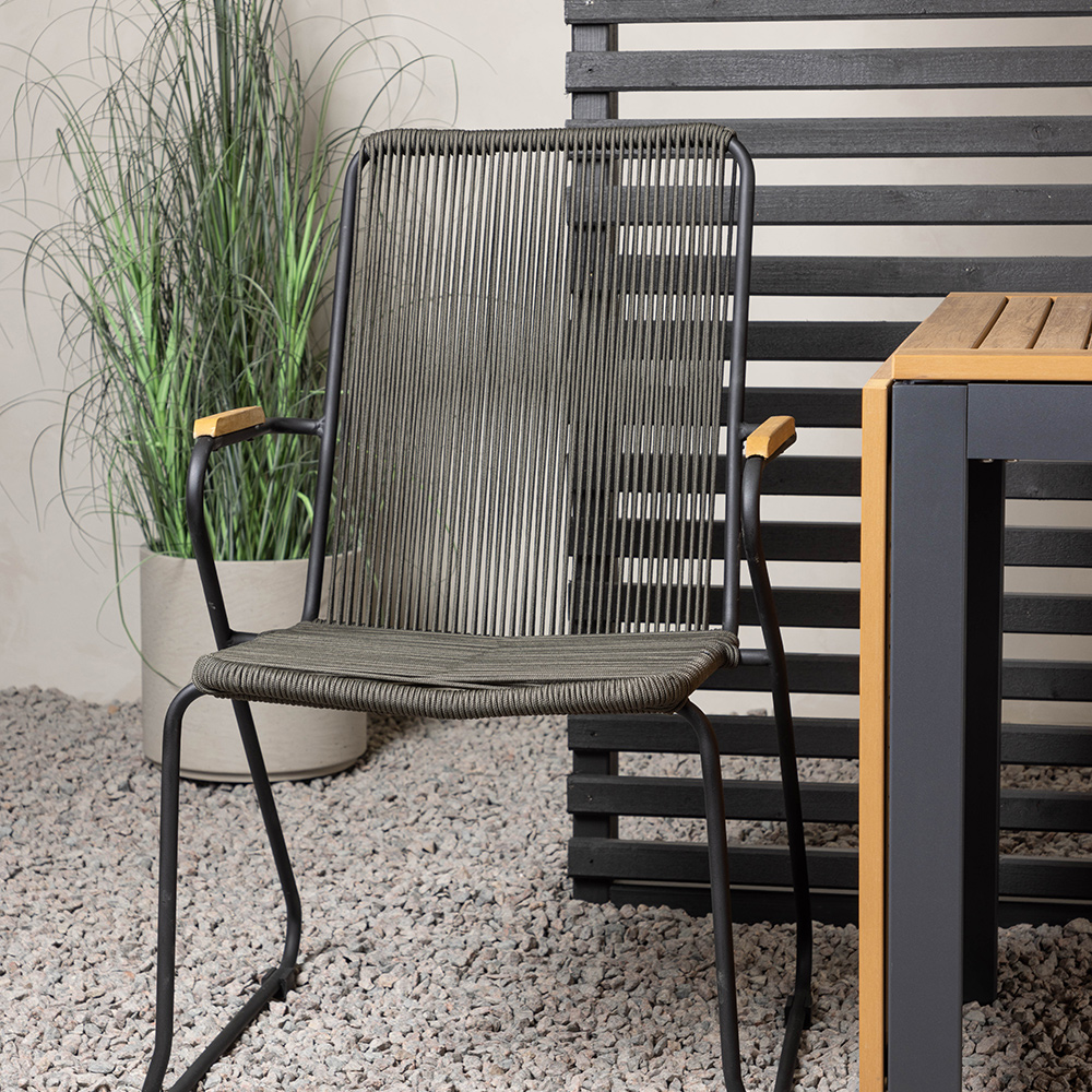 Cafégruppe Venture Home Diego Bord med 2 Bois Stoler
