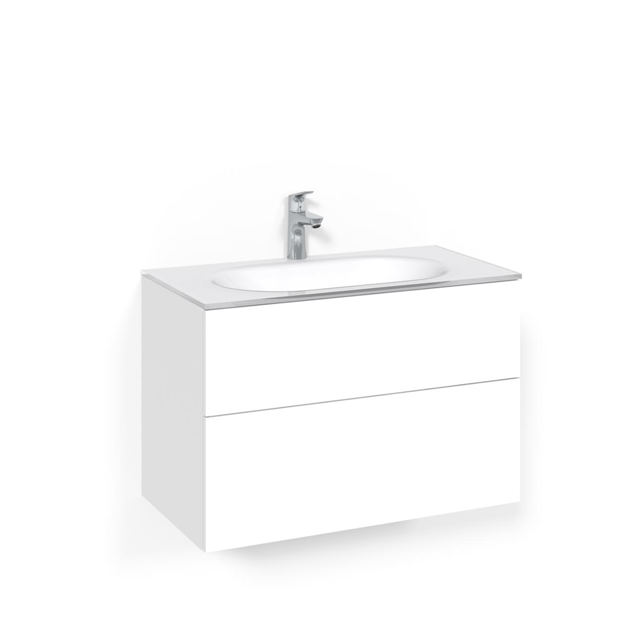 Servantskap Macro Design Crown Push Open med Glasservant