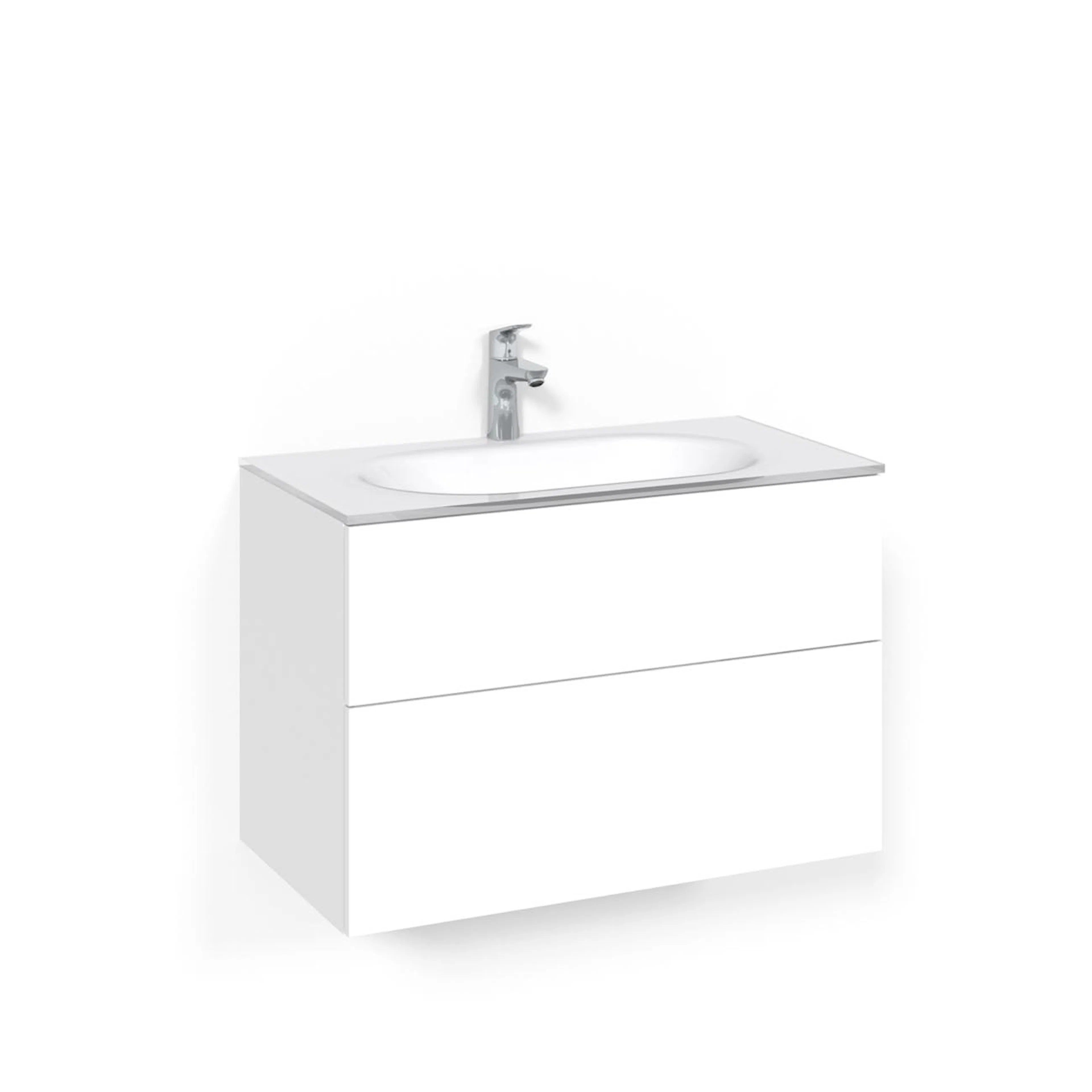 Servantskap Macro Design Crown Push Open med Glasservant