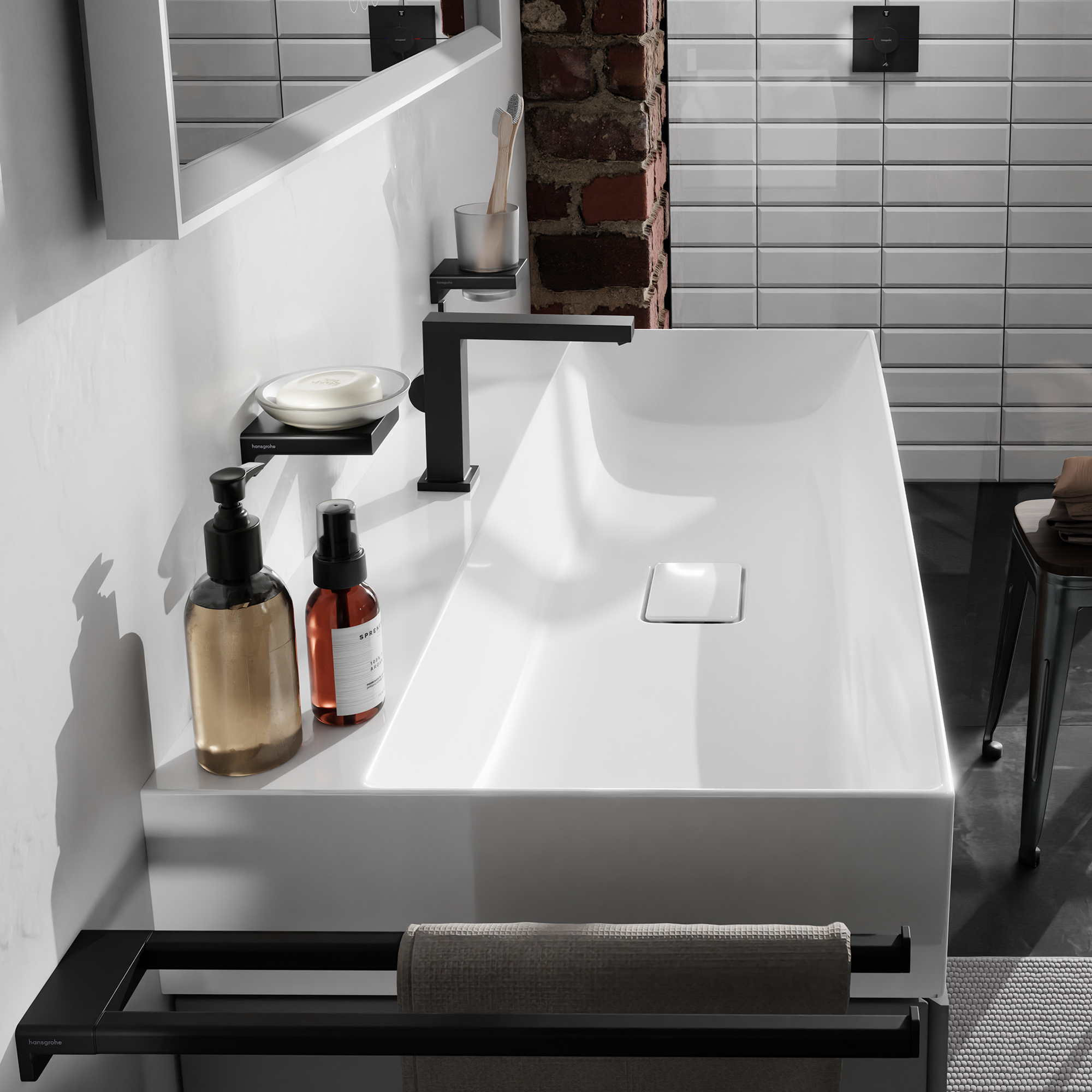 Såpekopp Hansgrohe AddStoris
