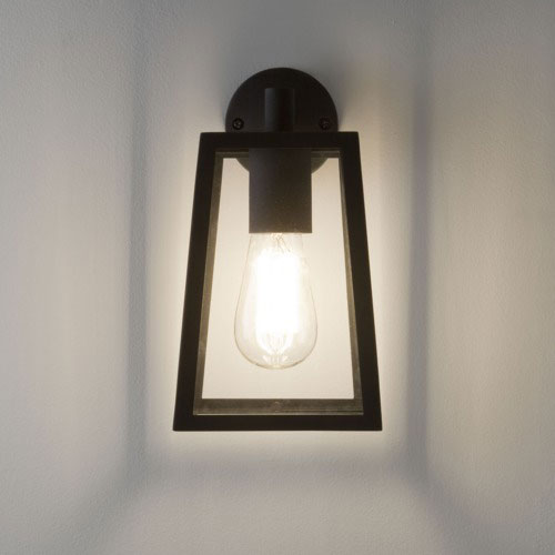 Astro Calvi utendørs vegglampe, sort