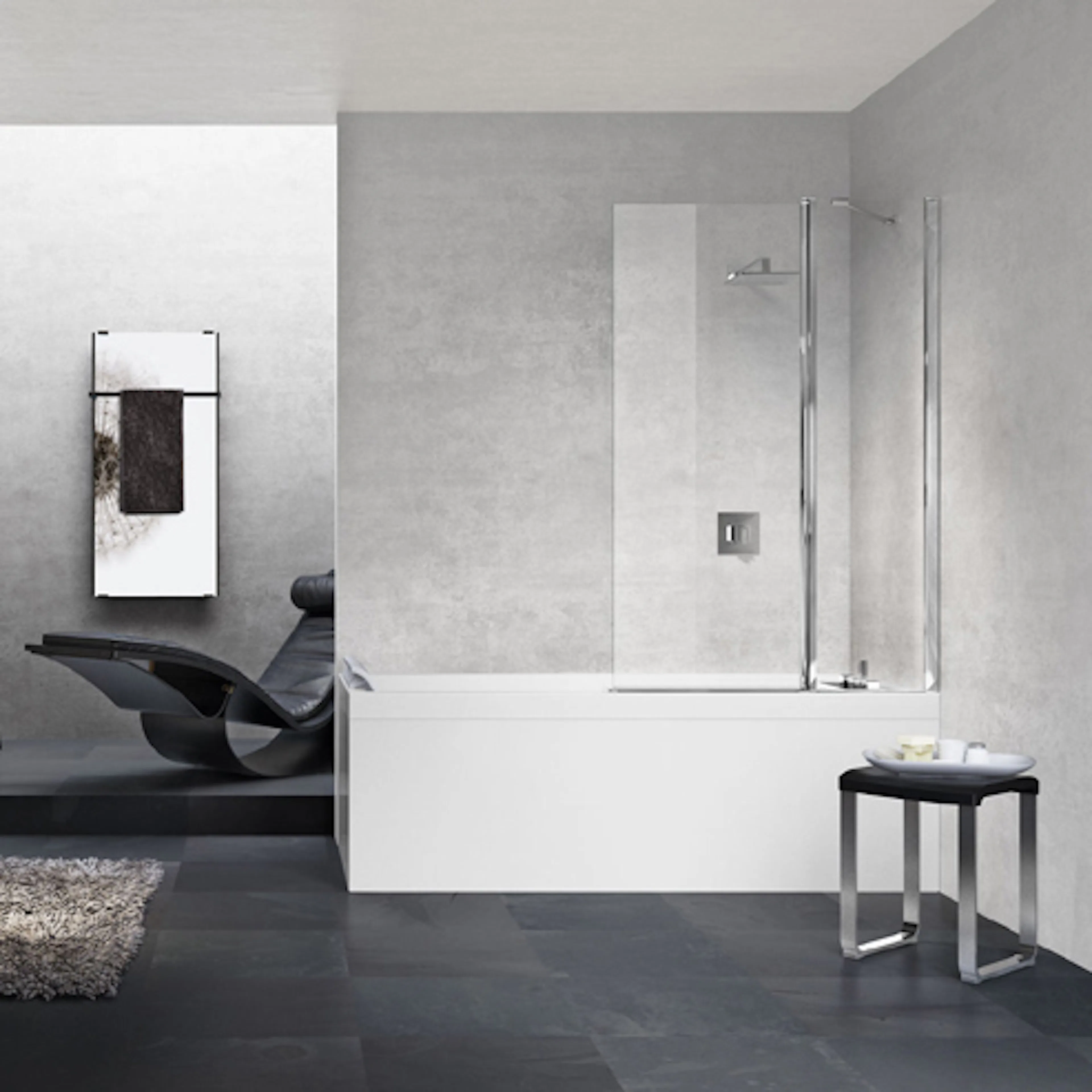 Badekarvegg Novellini Young 2.0 3V