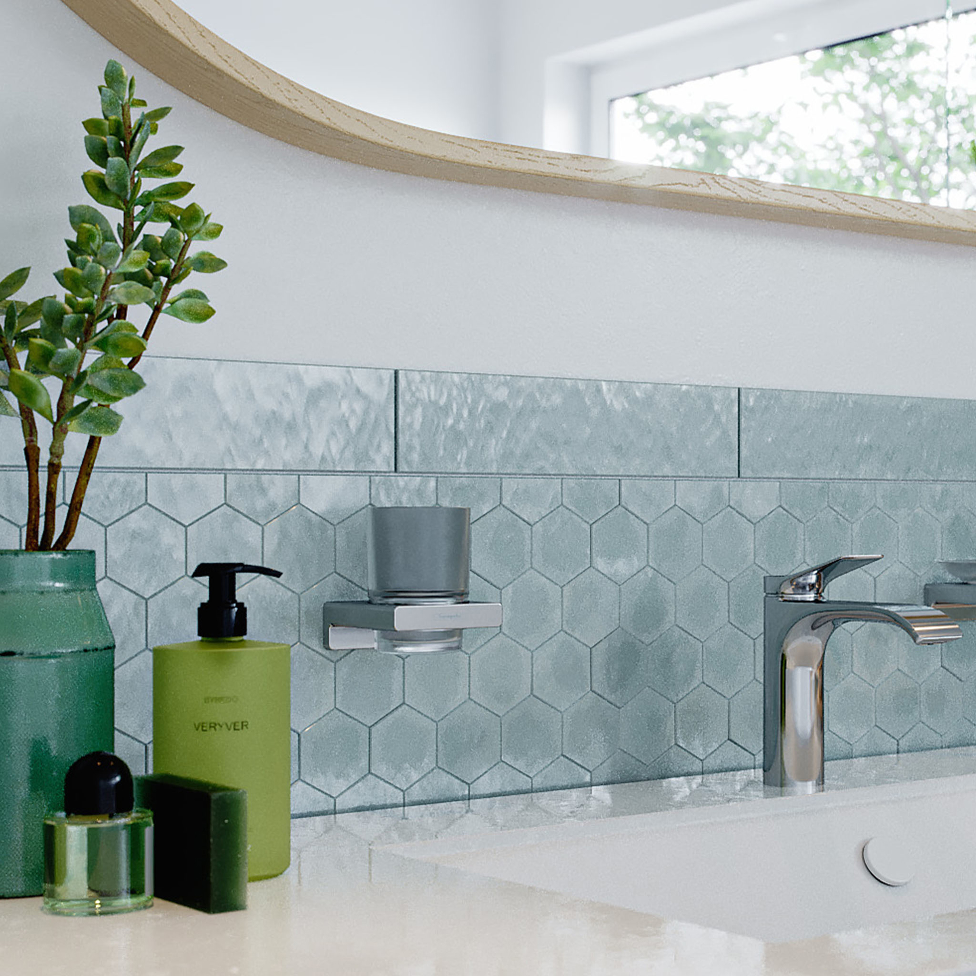Tannglass Hansgrohe AddStoris