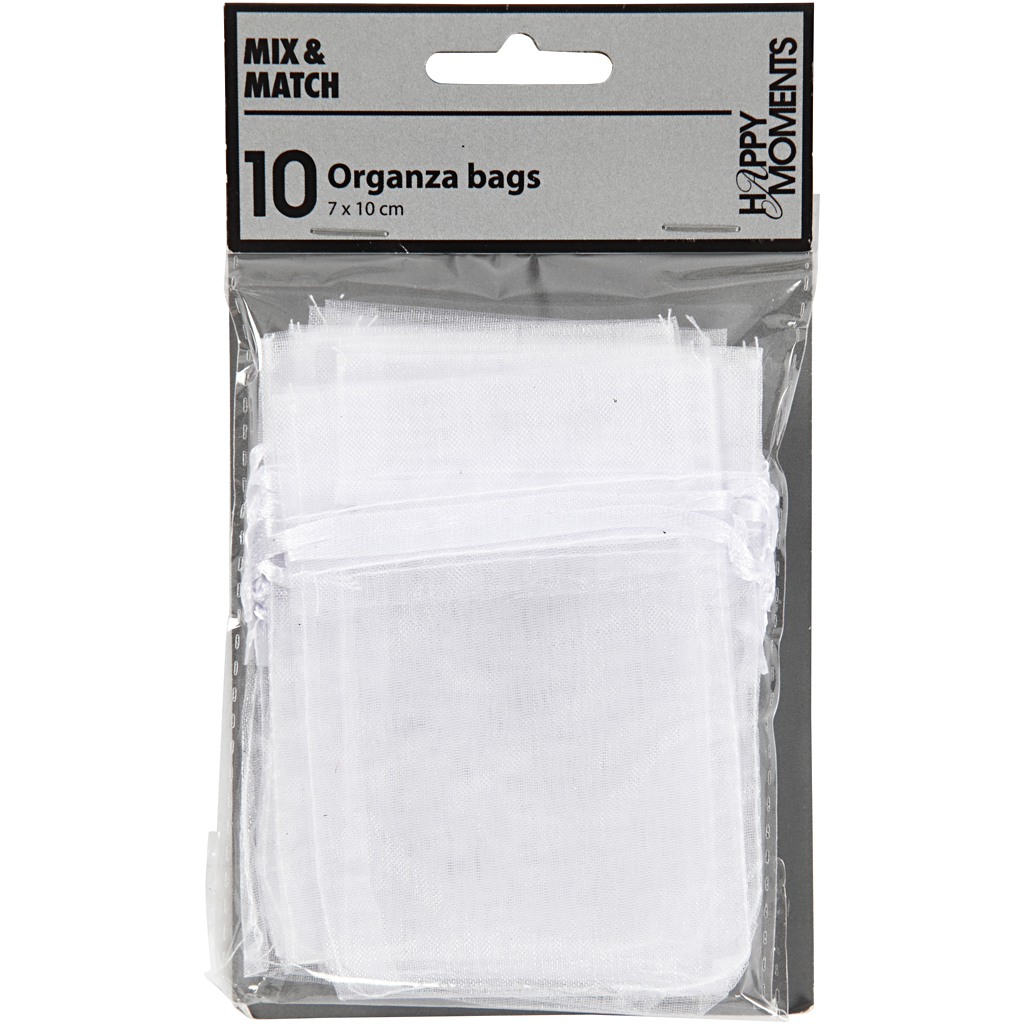 Organzaposer Creativ Company Str 7x10 cm 10 St/1 Pk