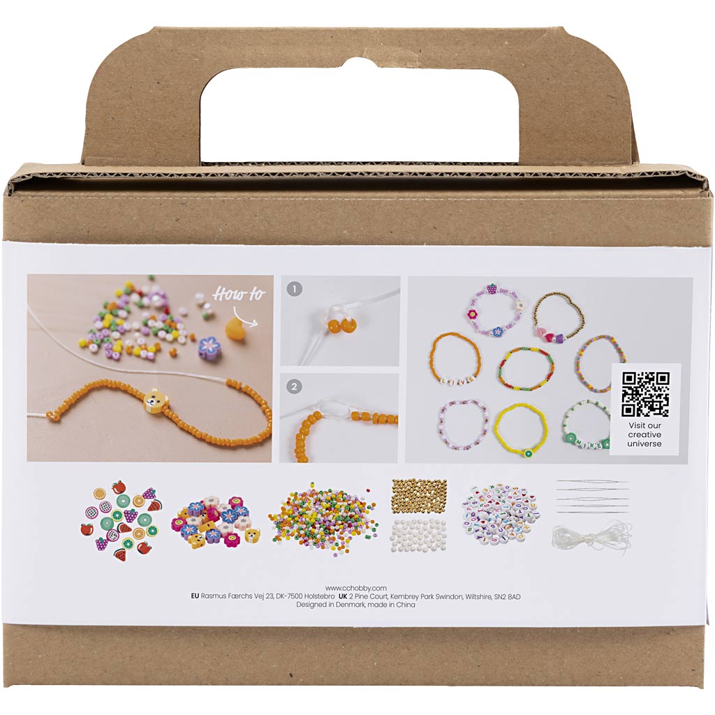 Smykker Creativ Company Mini DIY Mix Fargesterke armbånd