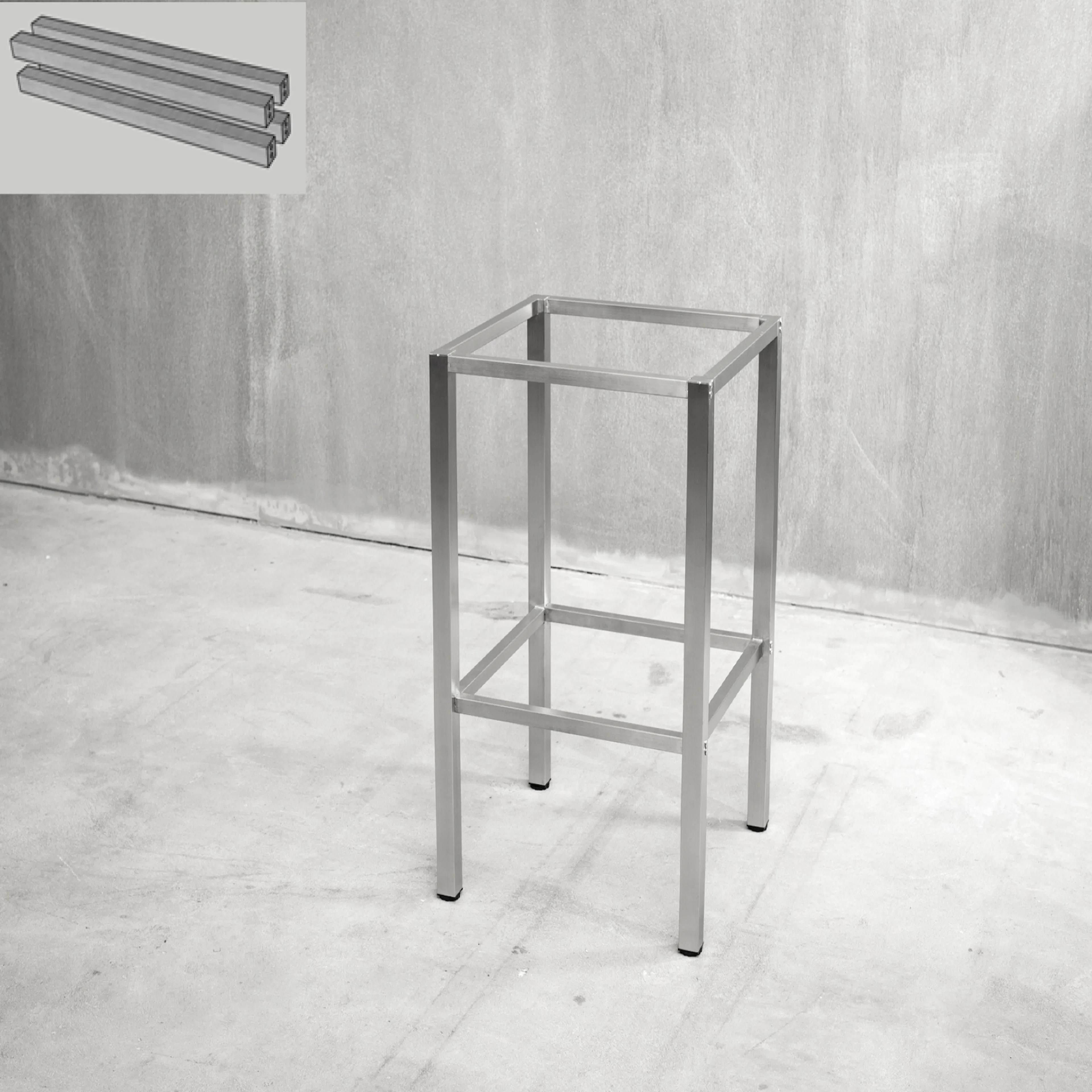Rør Vilan Stainless Rustfritt Rør til Stativ