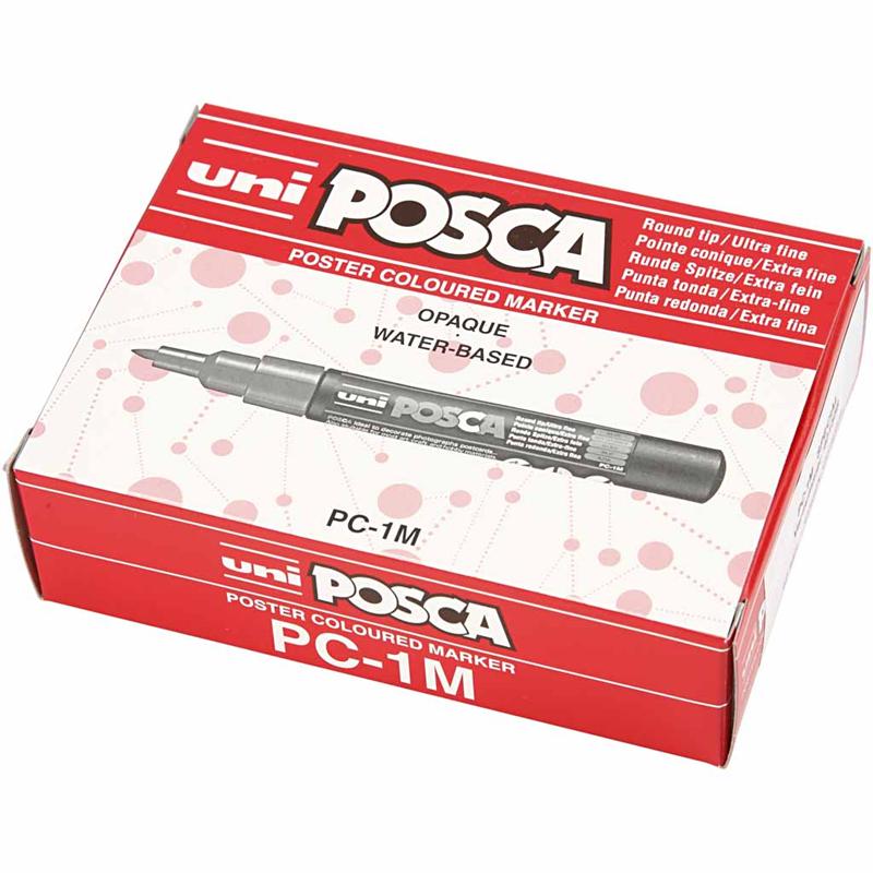 Tusj  Creativ Company Posca Nr PC-1M Ass Farger Strek 0,7 mm 1 Stk