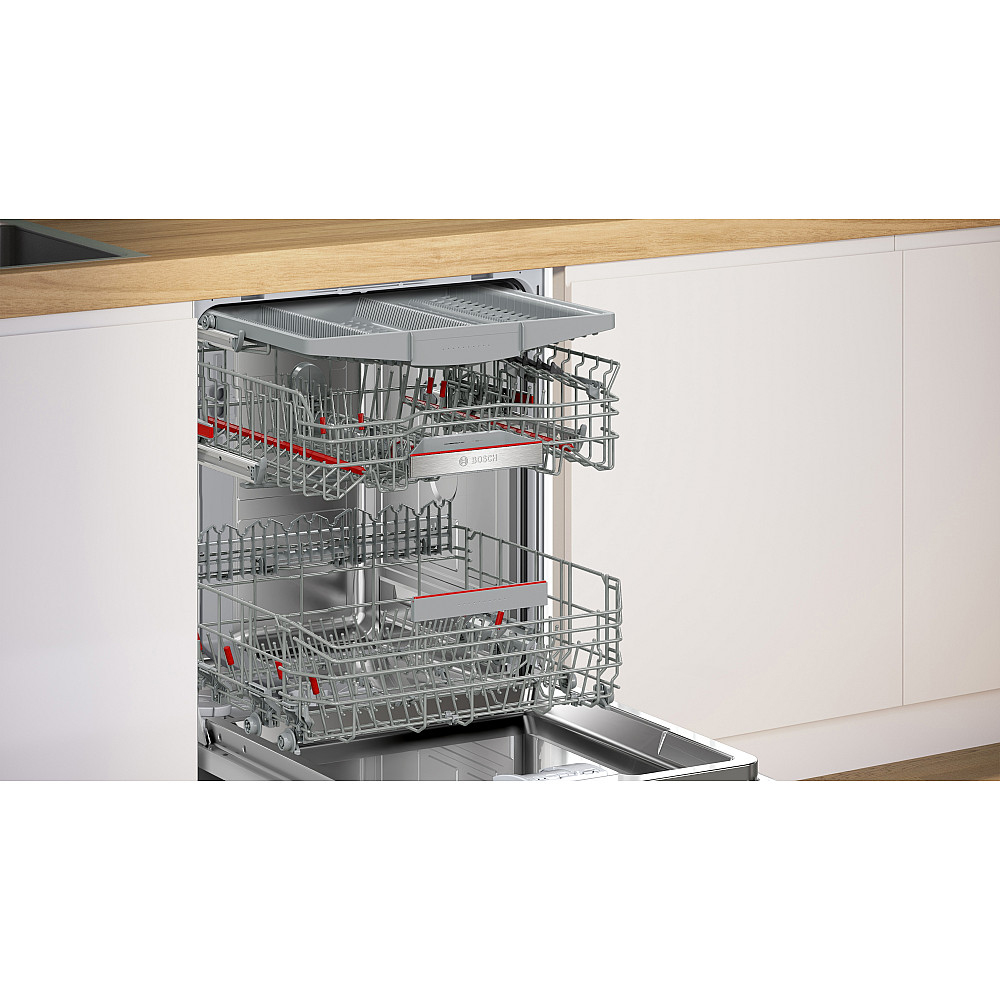 Innebygd Oppvaskmaskin Bosch Serie 6 SMU6ECS12E Rustfri Home Connect