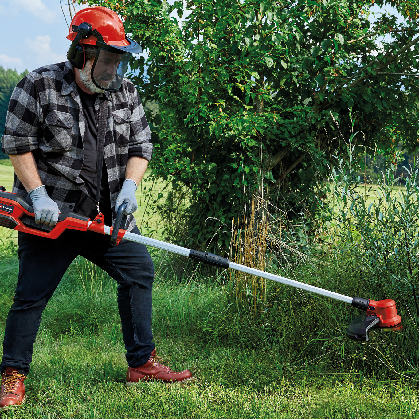 Multifunksjonsredskap Einhell GE-LM 36 4in1