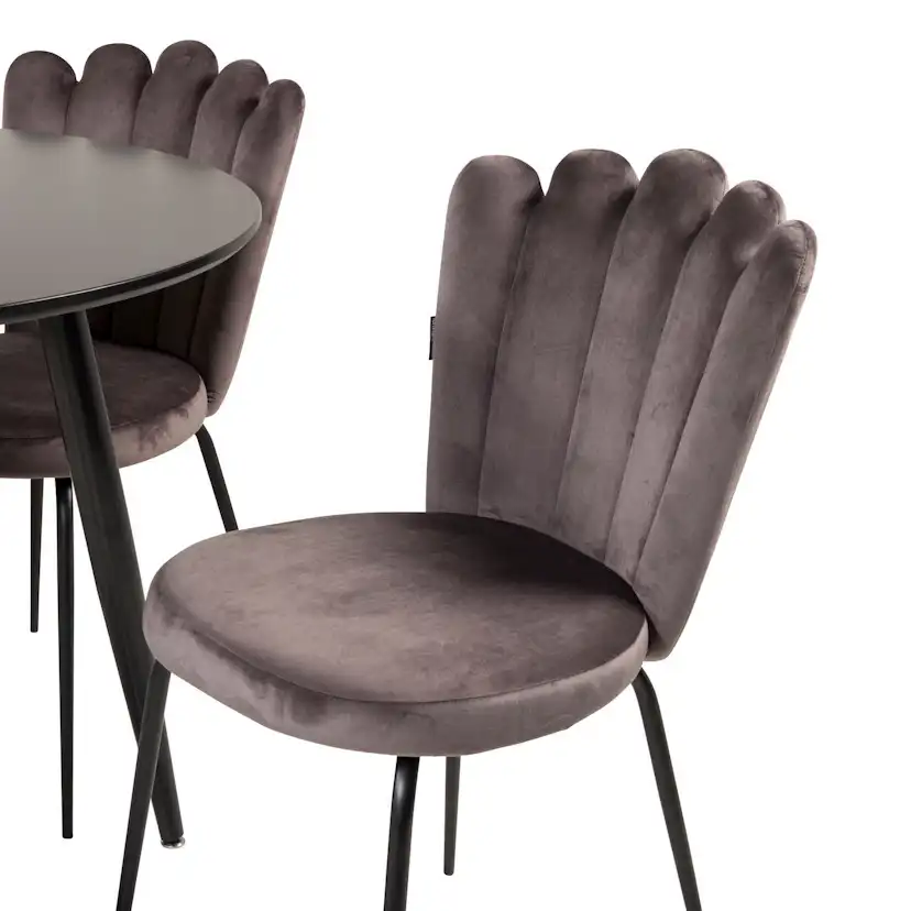Spisegruppe Venture Home Plaza med 4stk Limhamn Stoler