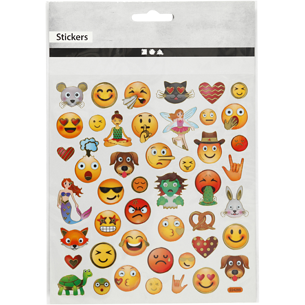 Klistremerker Creativ Company Emojis