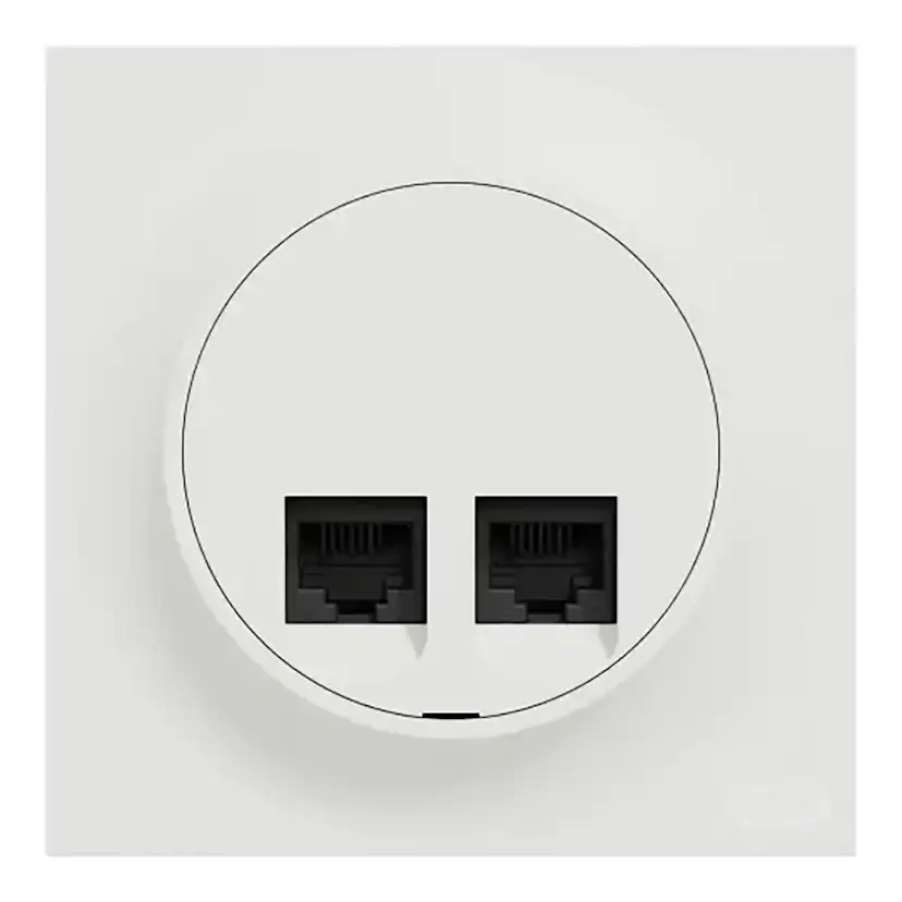Datauttak Elko One Kat 6 UTP Innfelt 2xRJ45