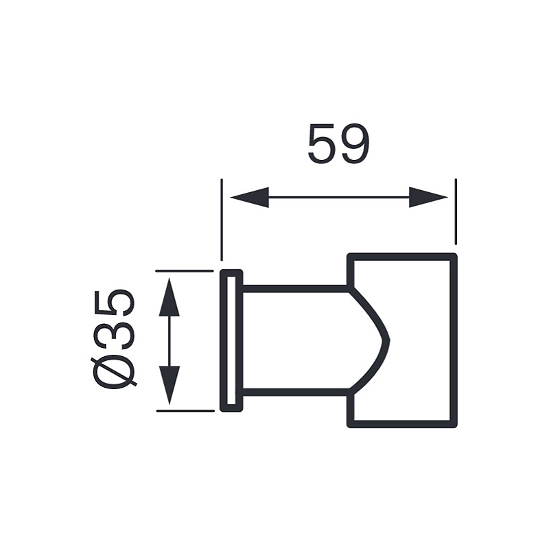 Hånddusjholder Tapwell XSUP 030