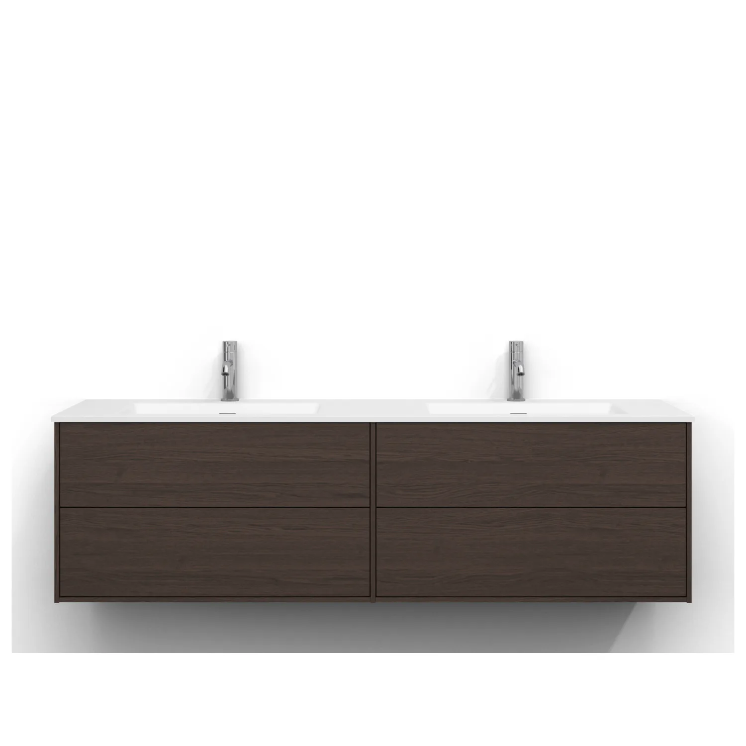 Epos Udel 160 B.Ask 2+2L Psh Brun Ask, Front: Plan med Push-Open