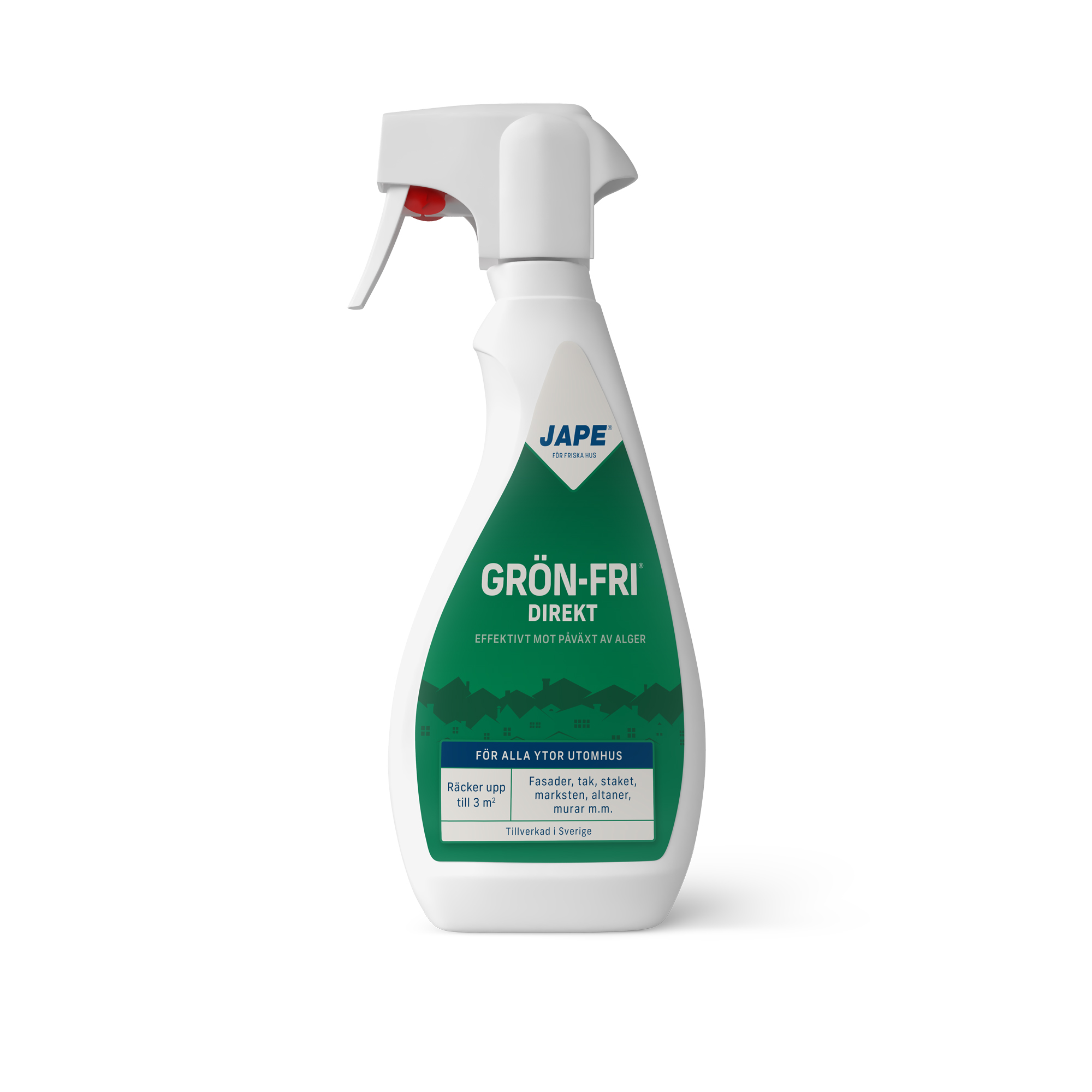 Rengöringsmedel Jape Produkter Jape Grön-Fri Direkt - 0,5 liter