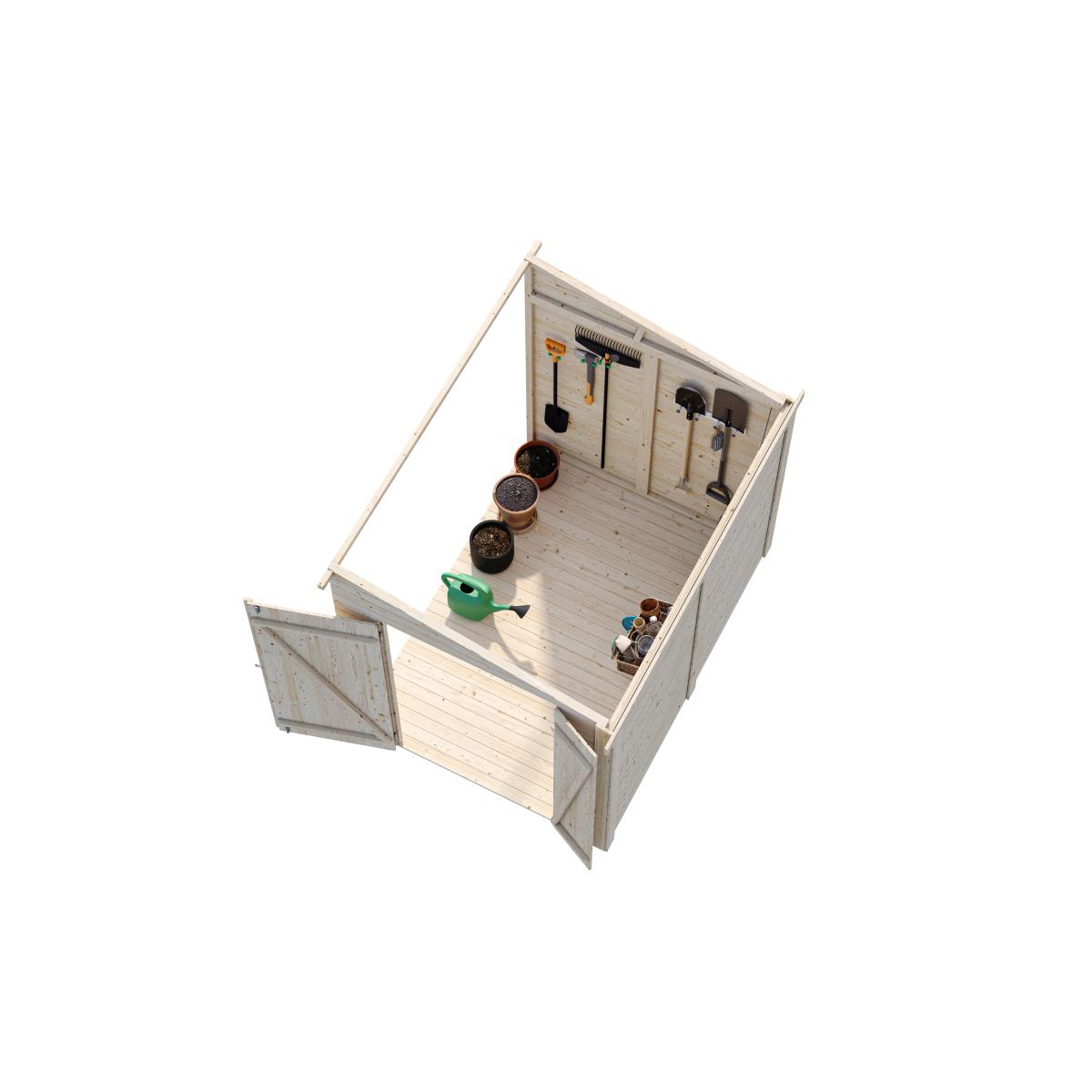 Redskapsbod Palmako Mia 3,6 m2