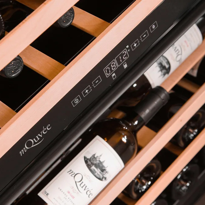 Vinskap mQuvée WineCave 60DD Fullglass