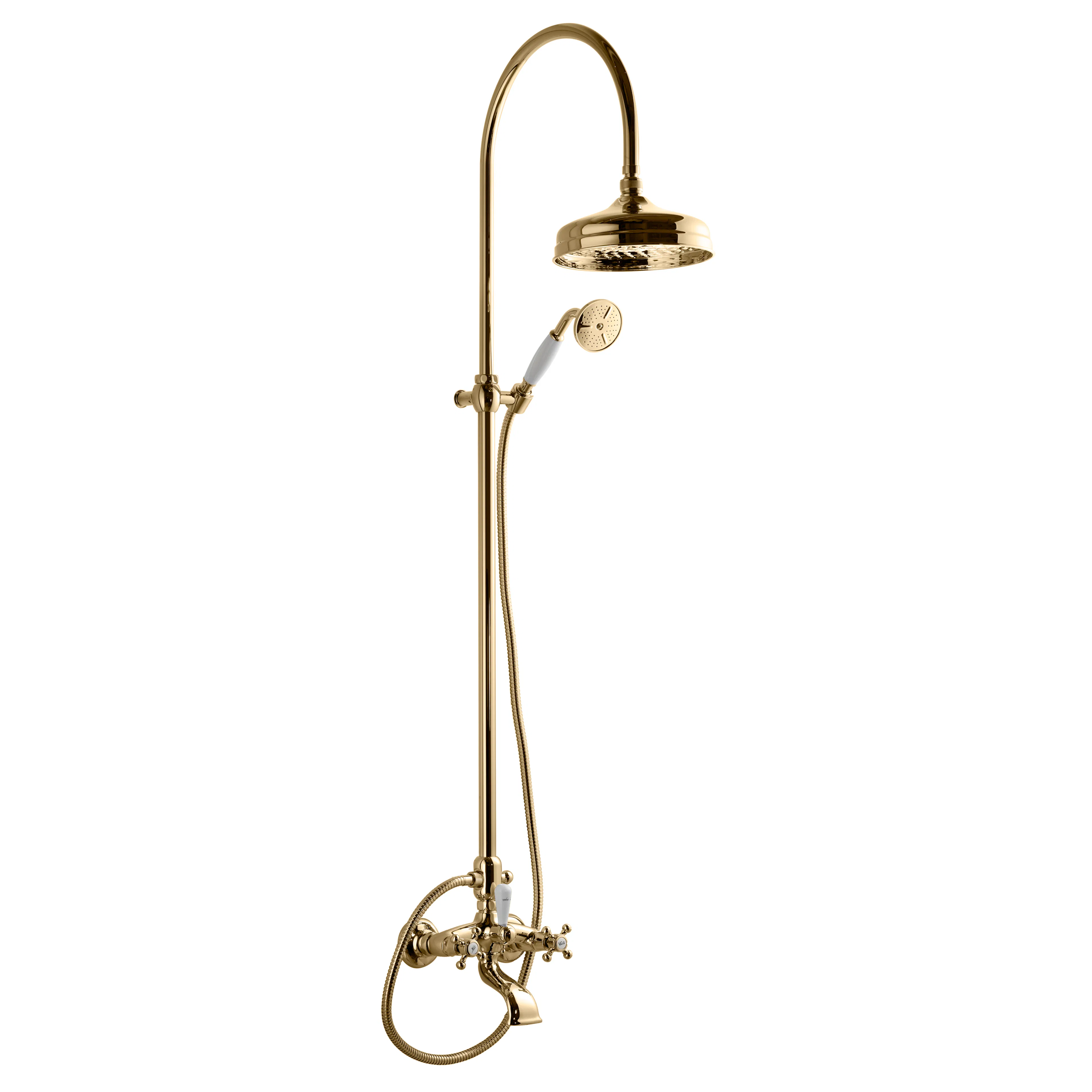 Takdusjsett Tapwell Classic XCOL022-150 med Badekarbatteri