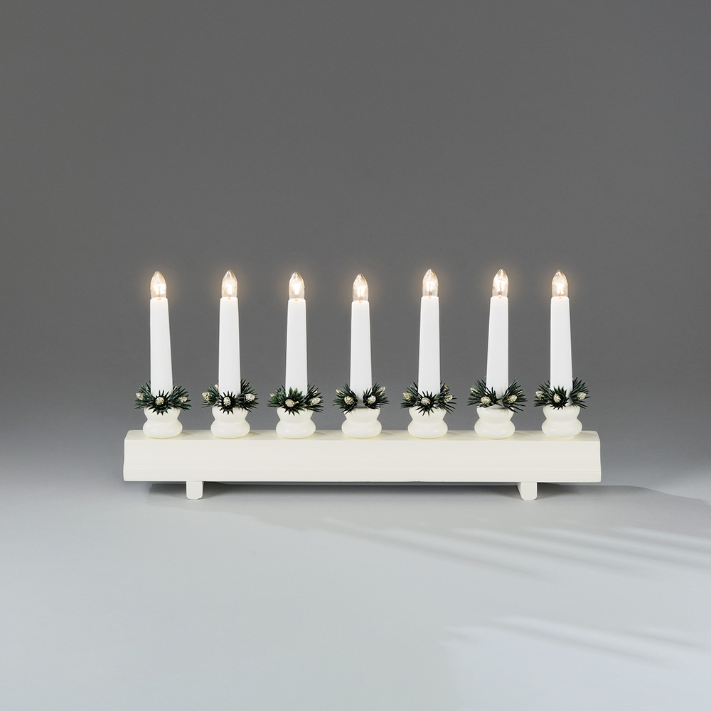 Adventstake Gnosjö Konstsmide 7L Flat med Mansjetter