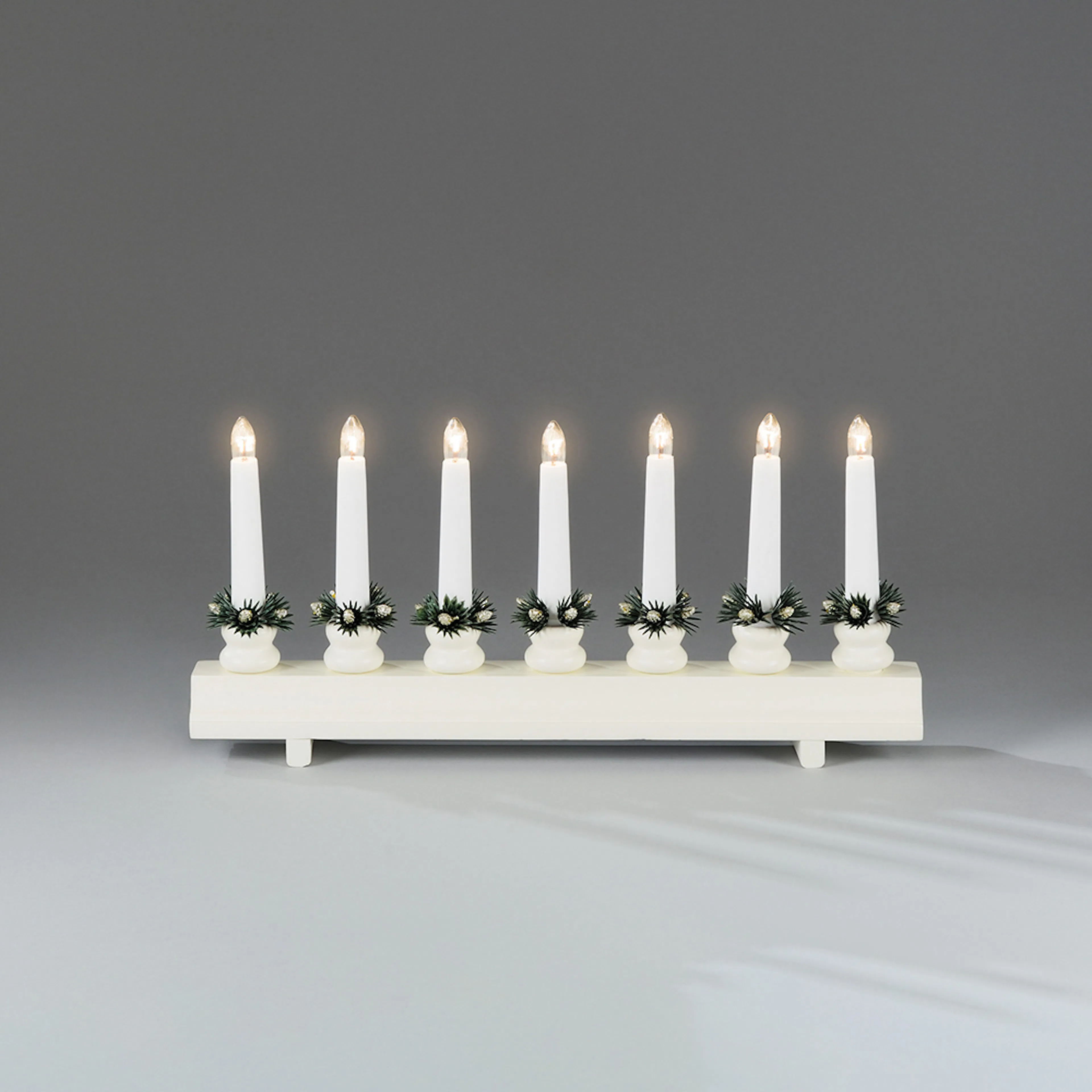 Adventstake Gnosjö Konstsmide 7L Flat med Mansjetter