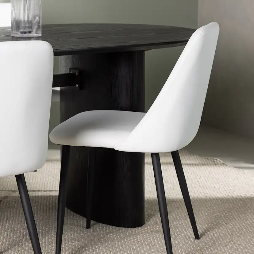 Spisegruppe Venture Home Isolde med 4 stk Night Stoler