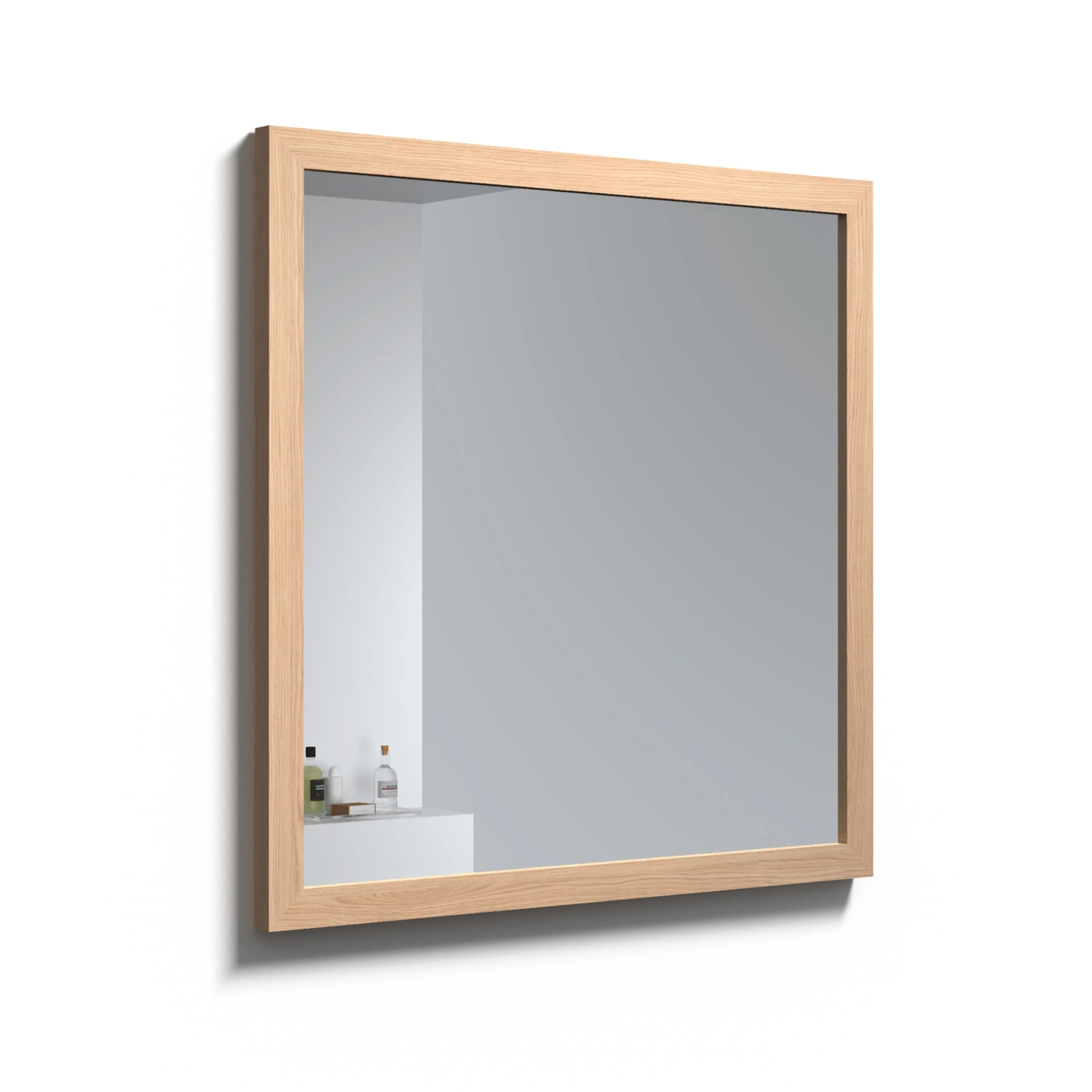 Speil Korsbakken Bad Rustic B80 med Ramme