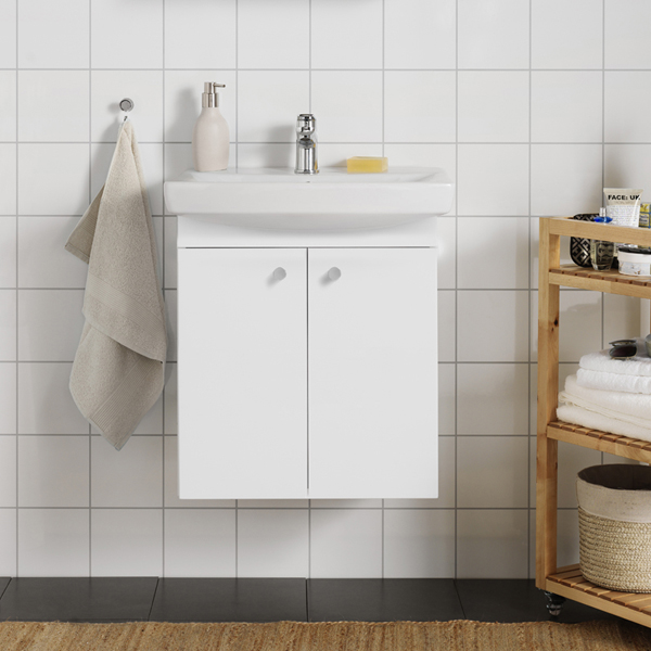 Servantskap Hafa Life Hvit Matt 600