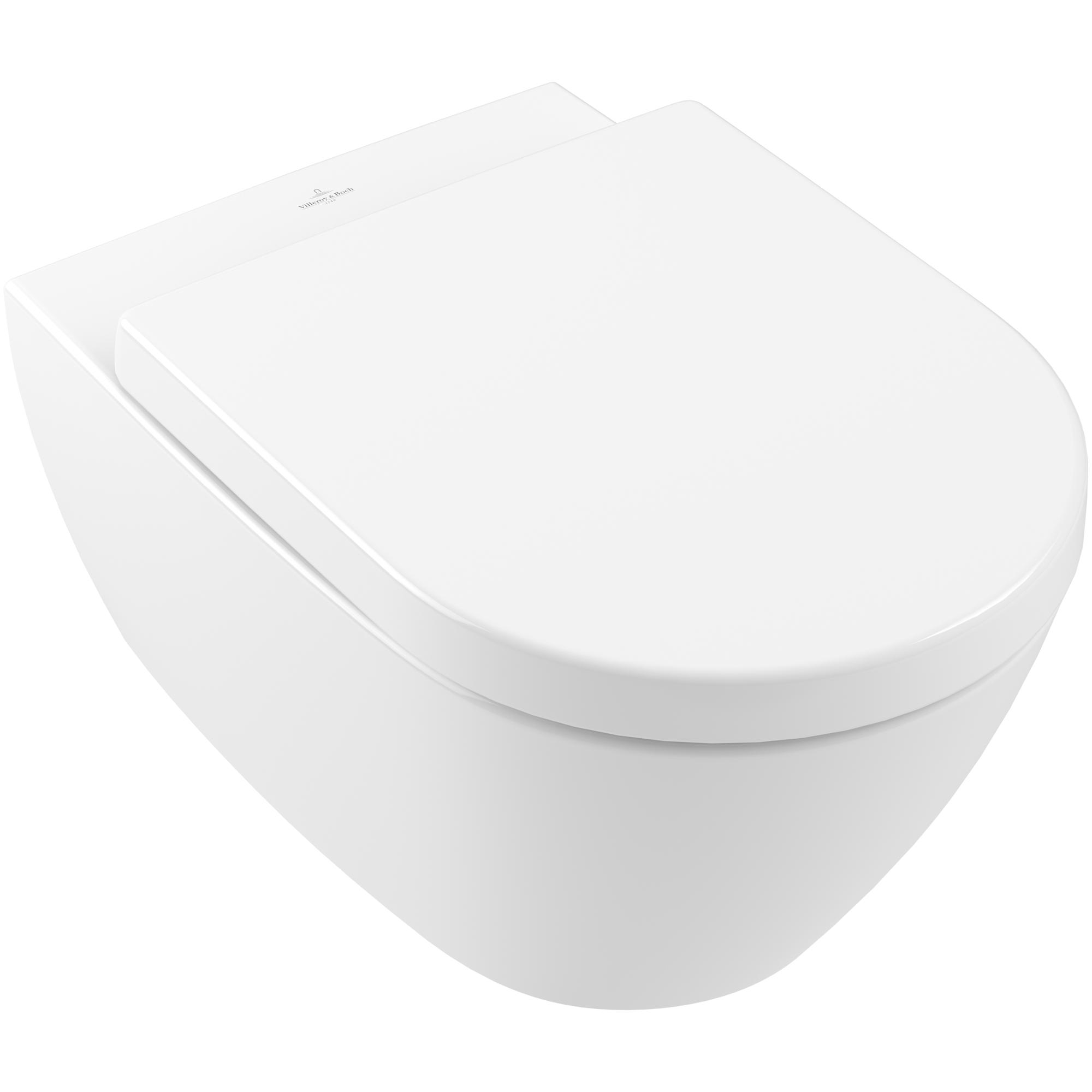 V&auml;ggh&auml;ngd Toalettstol Villeroy & Boch Subway 2.0 med DirectFlush