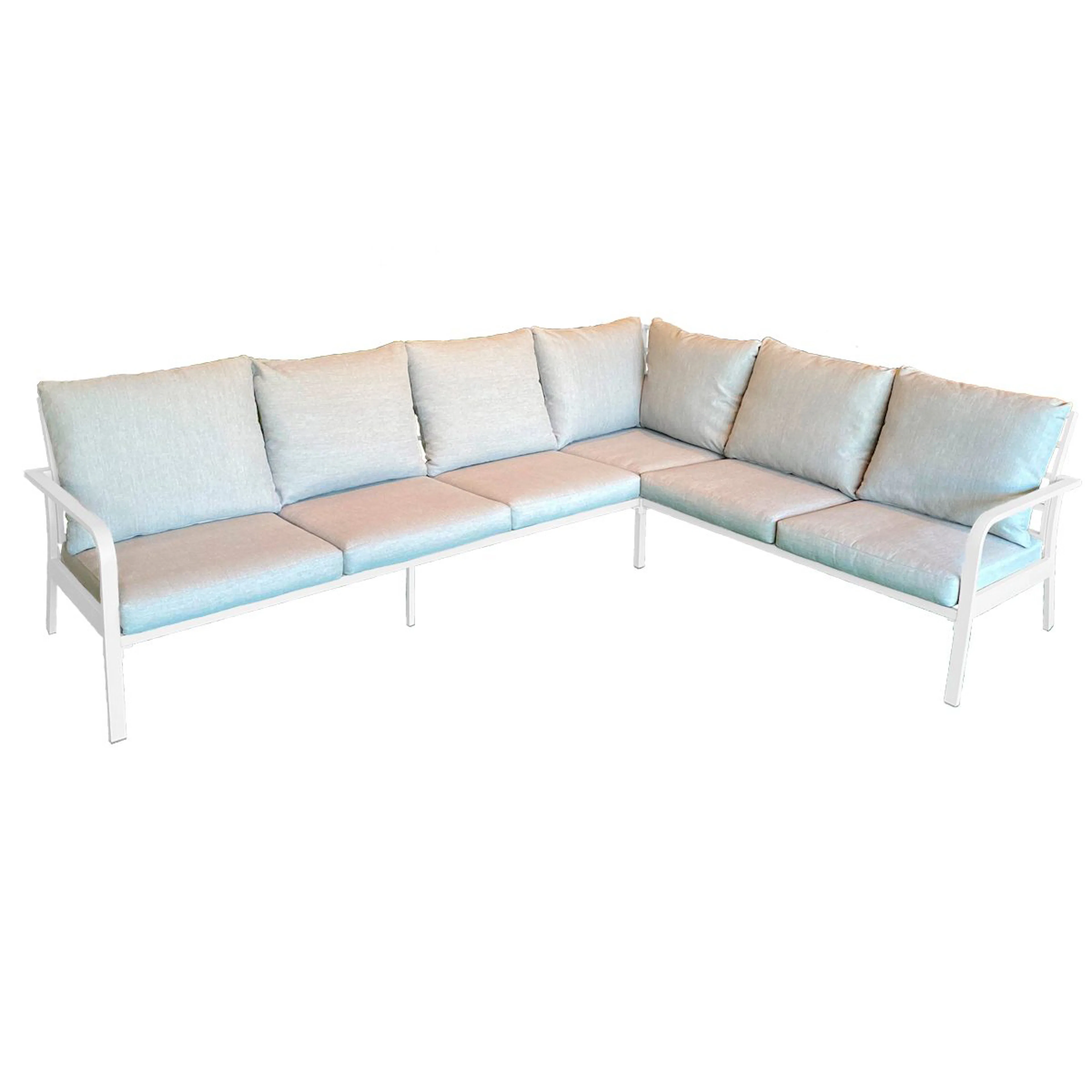 Hagesofa Hjørne Hillerstorp Hånger Hvit/Grå